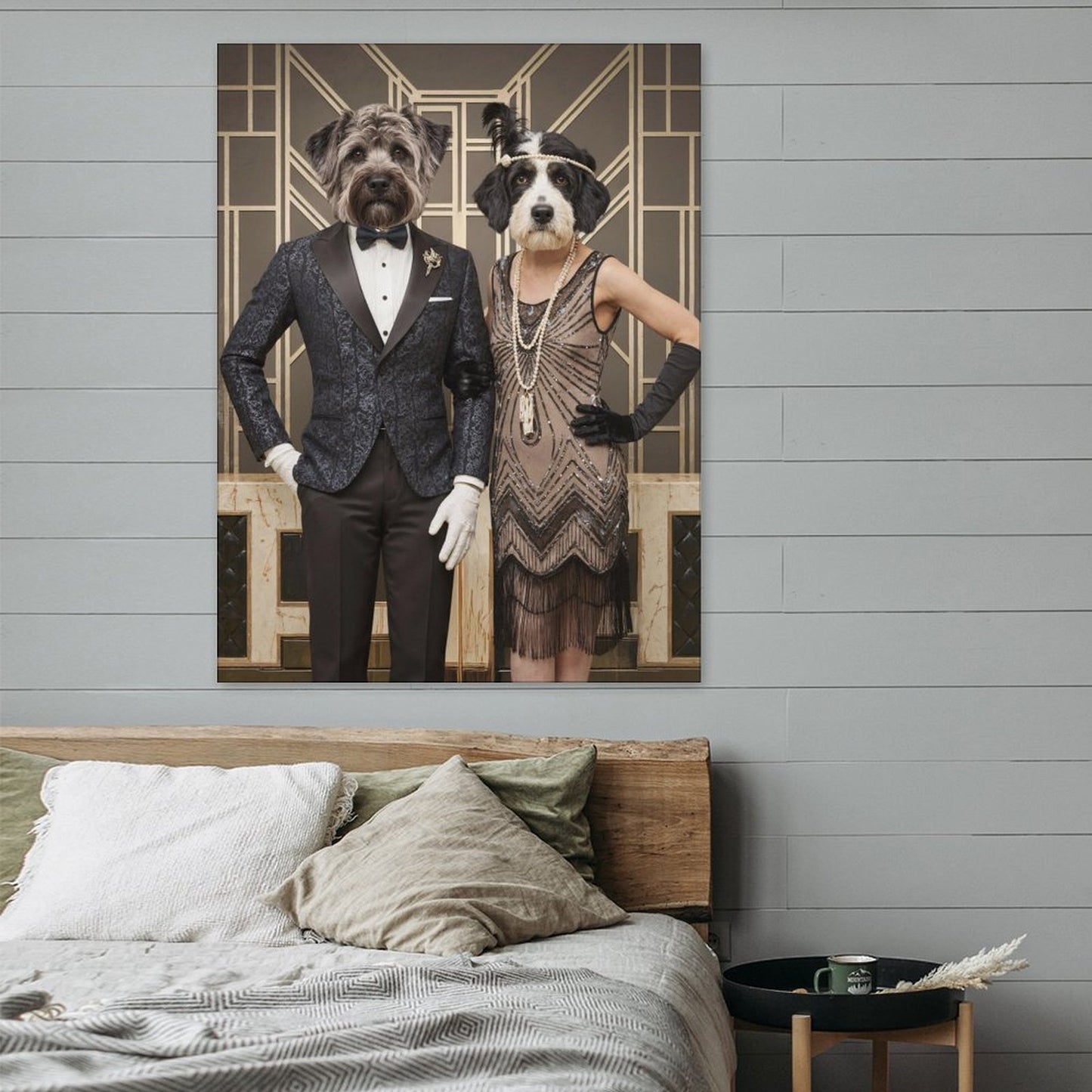 Celebrity Couple - Custom Pet Portrait With Your Photo