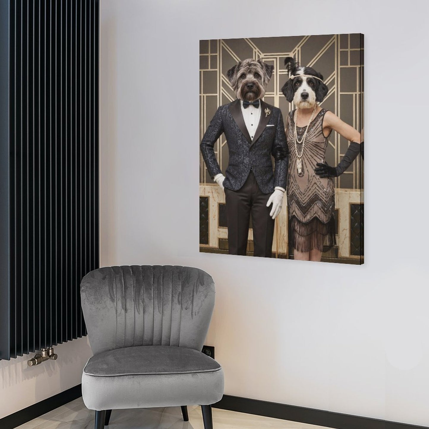 Celebrity Couple - Custom Pet Portrait With Your Photo