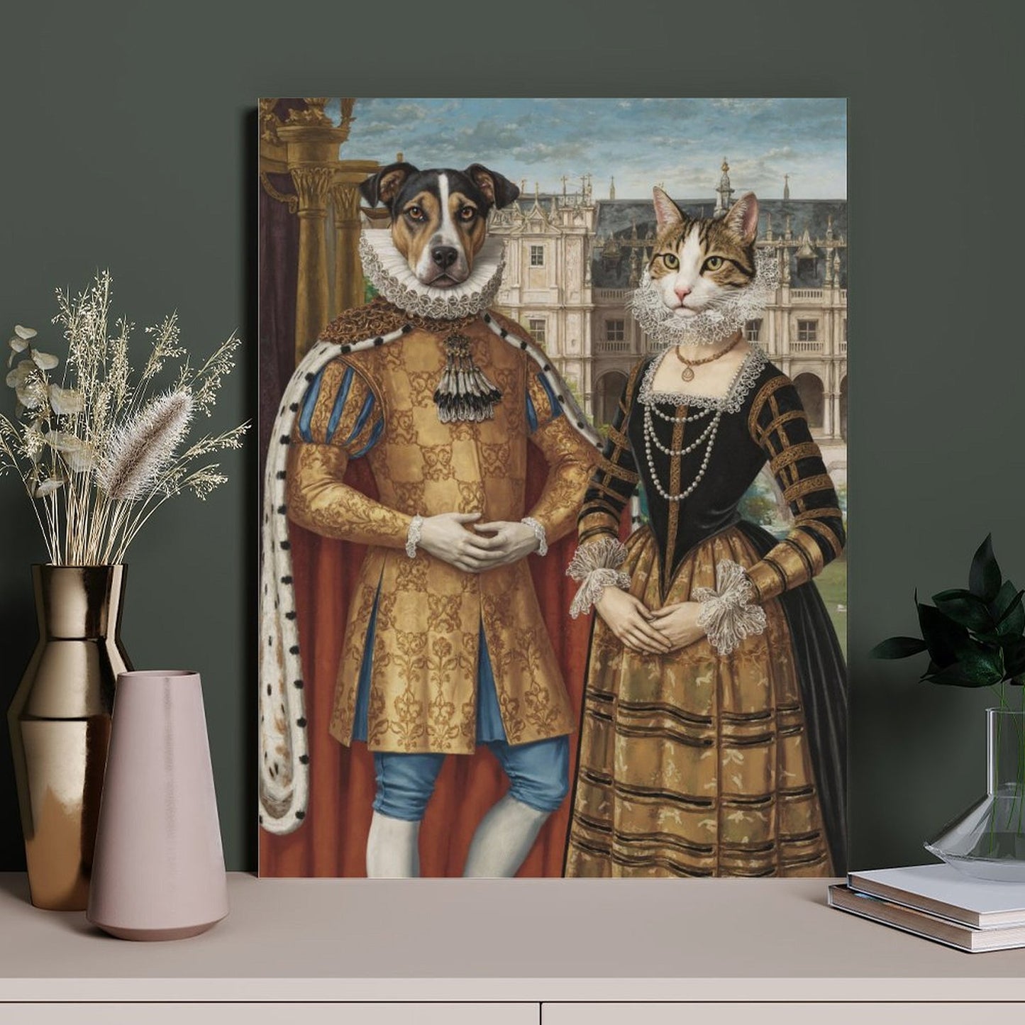 Count & Countess - Custom Pet Portrait With Your Photo