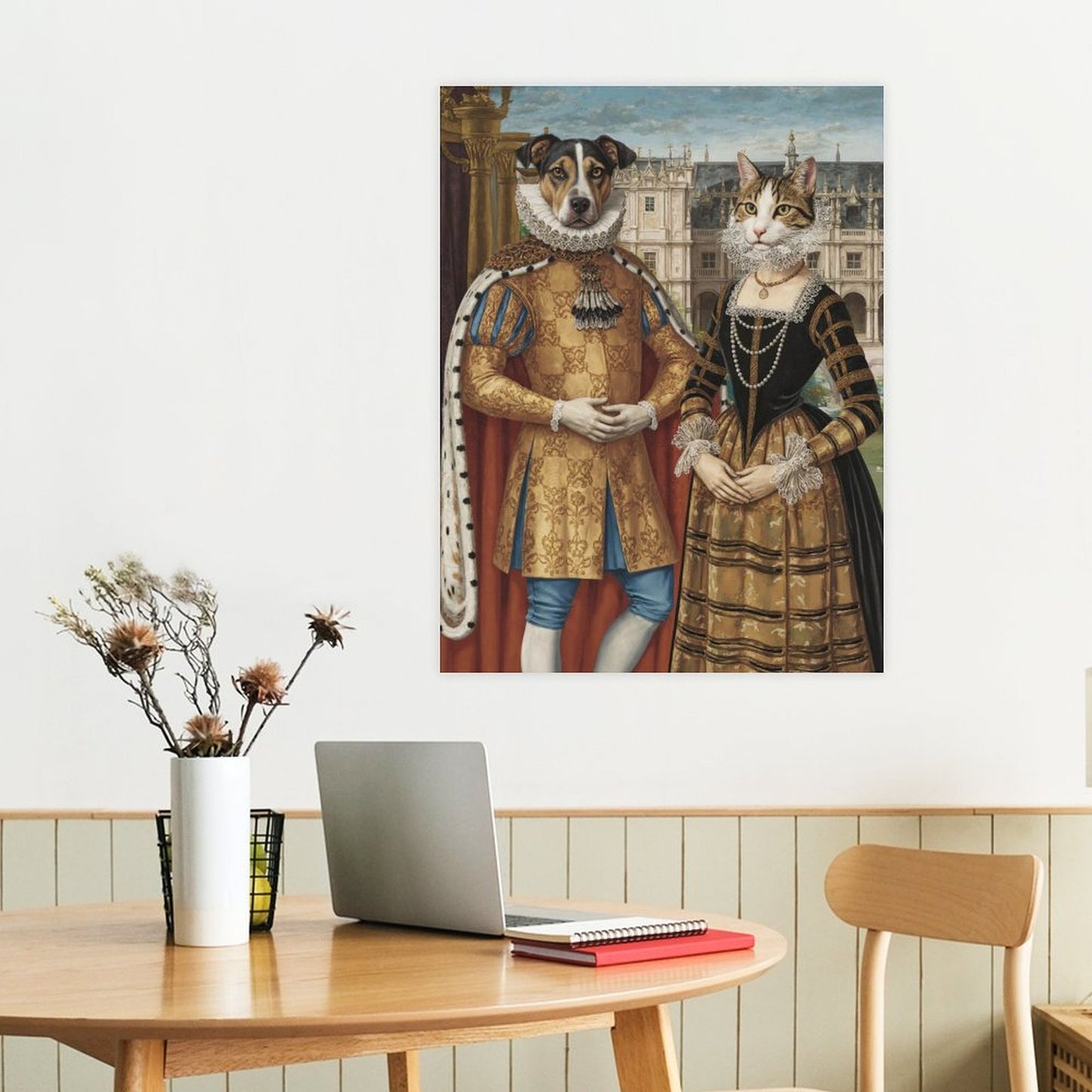 Count & Countess - Custom Pet Portrait With Your Photo