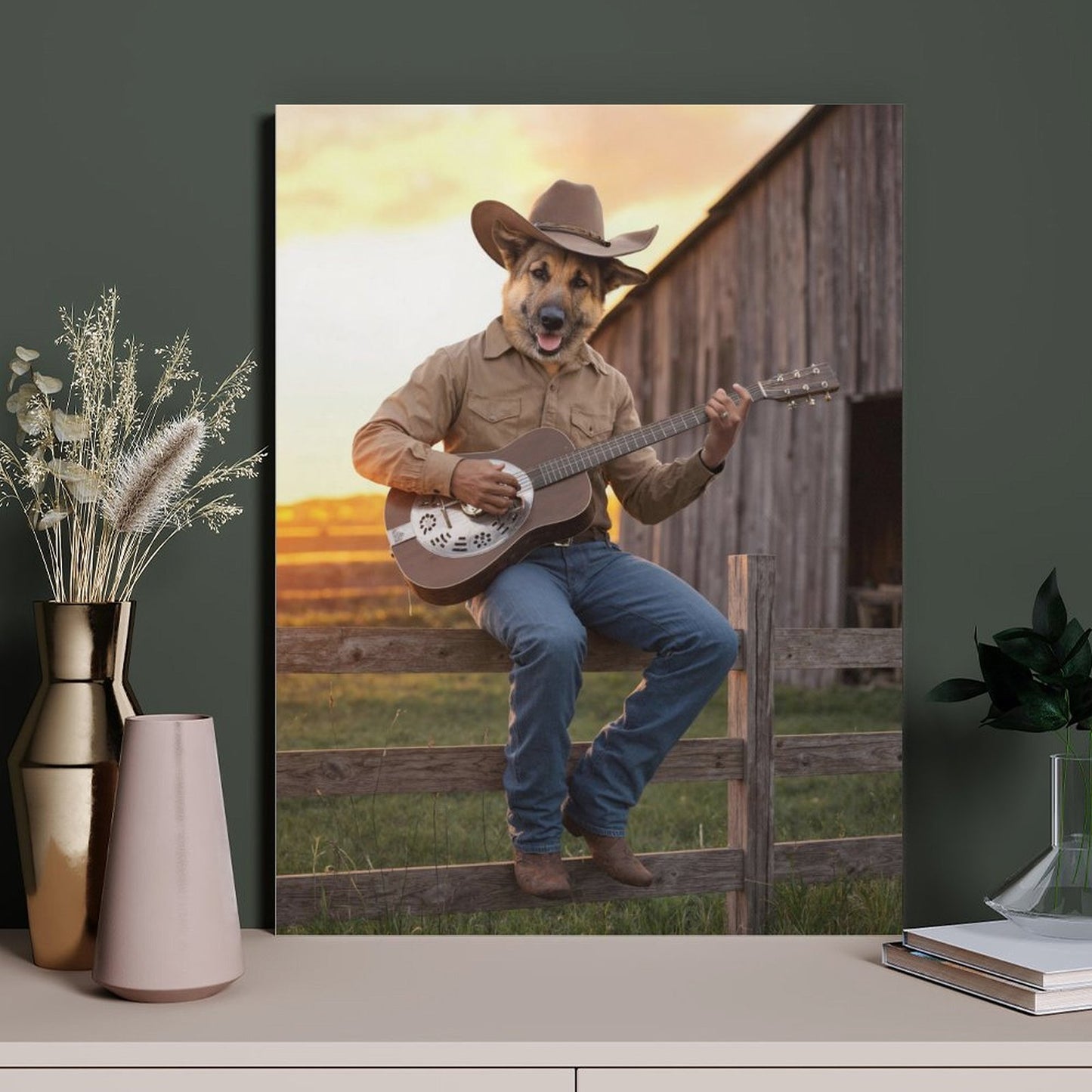 Country Artist - Custom Pet Portrait With Your Photo