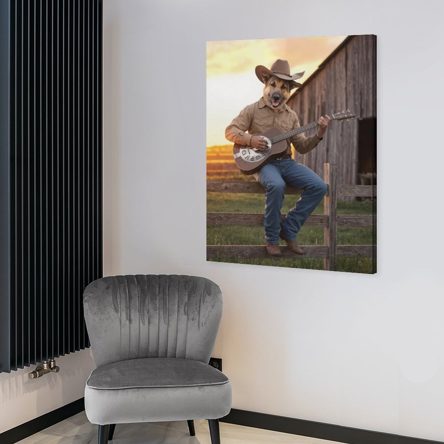 Country Artist - Custom Pet Portrait With Your Photo