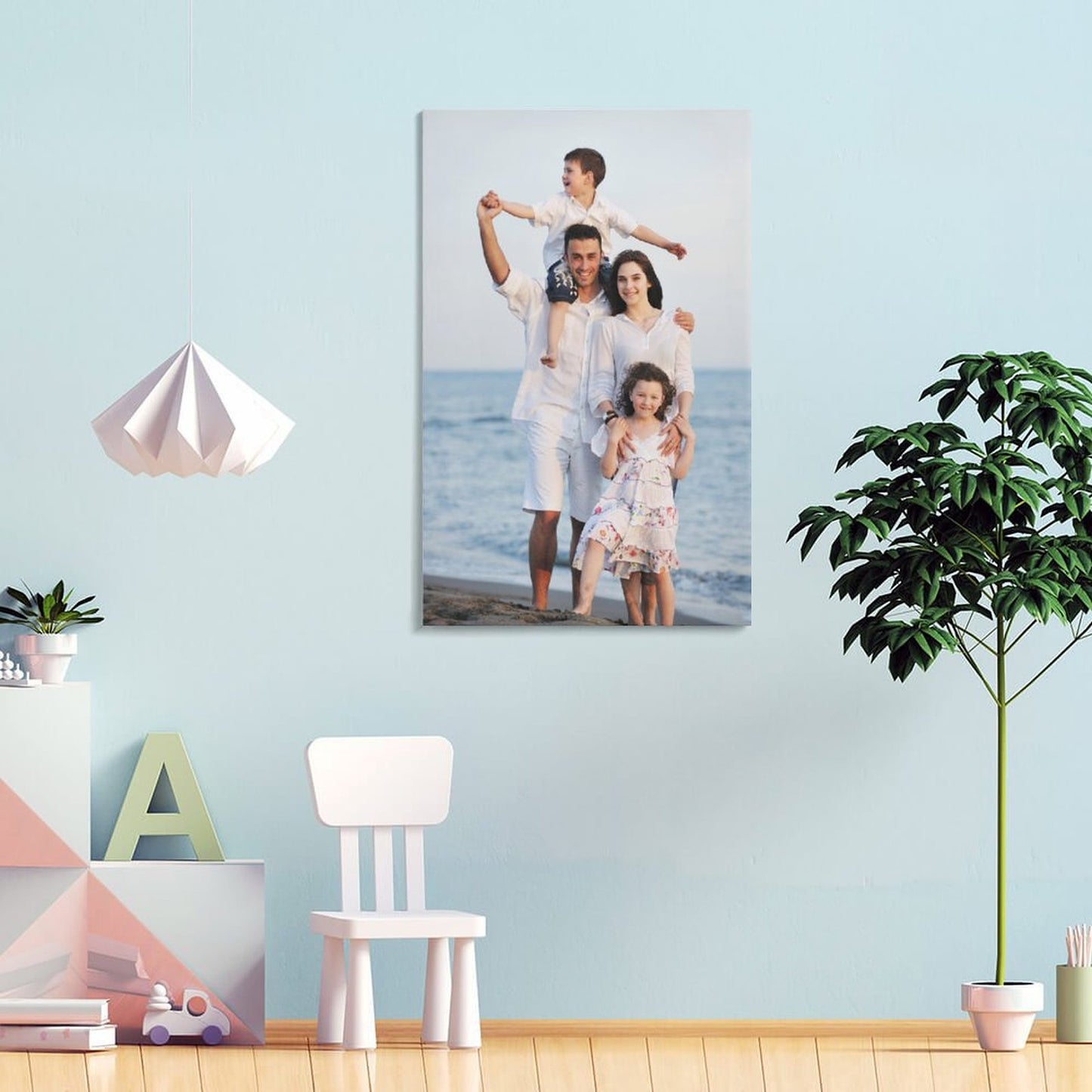 Custom Canvas Prints With Your Photo (Vertical)