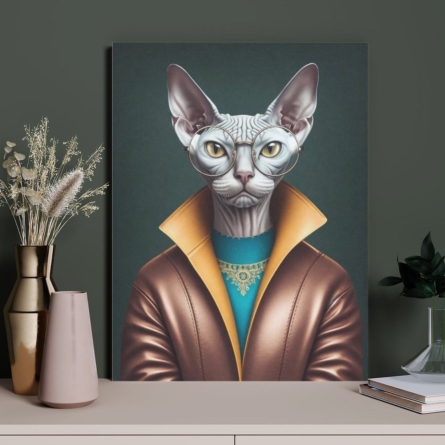 Fashion Designer - Custom Pet Portrait With Your Photo