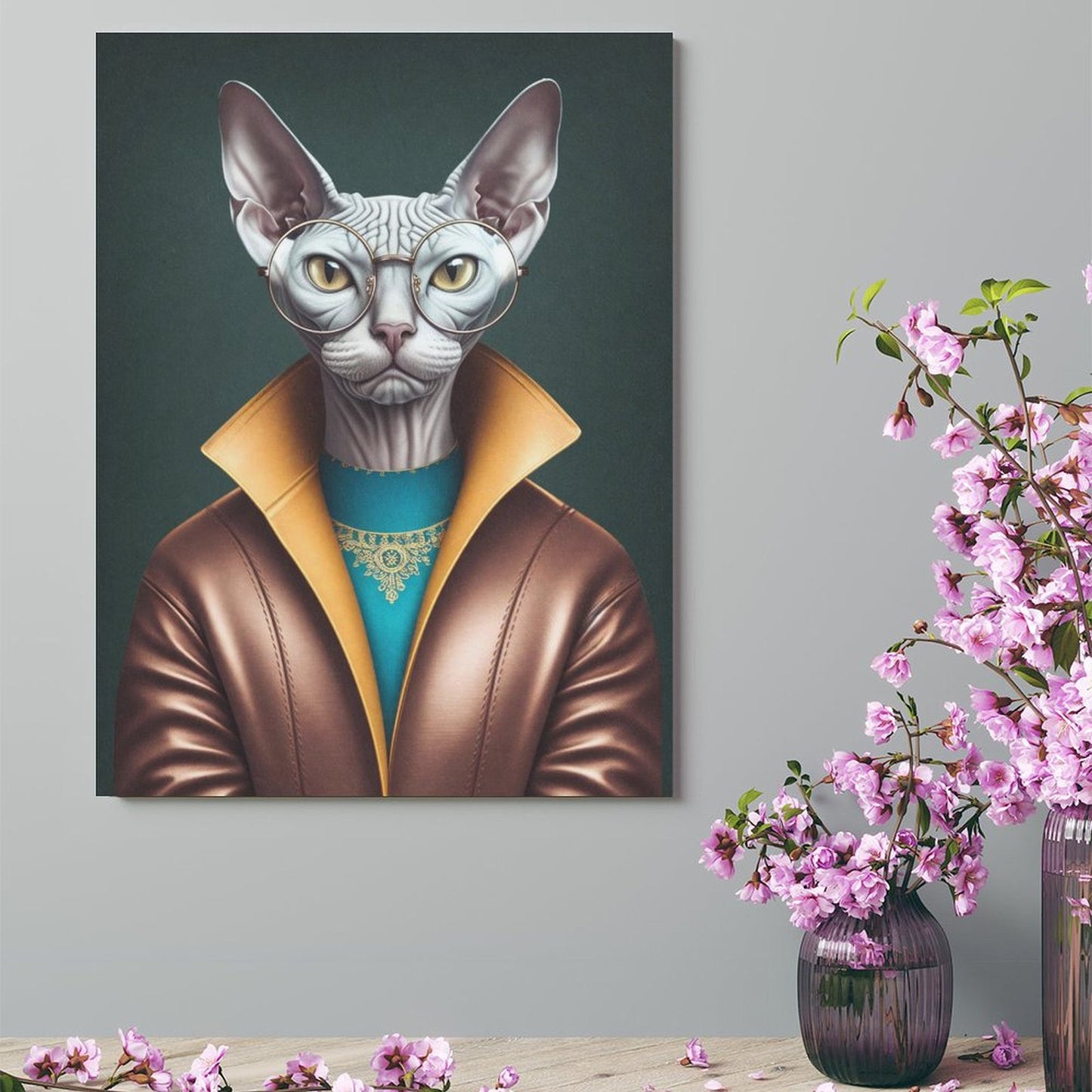 Fashion Designer - Custom Pet Portrait With Your Photo