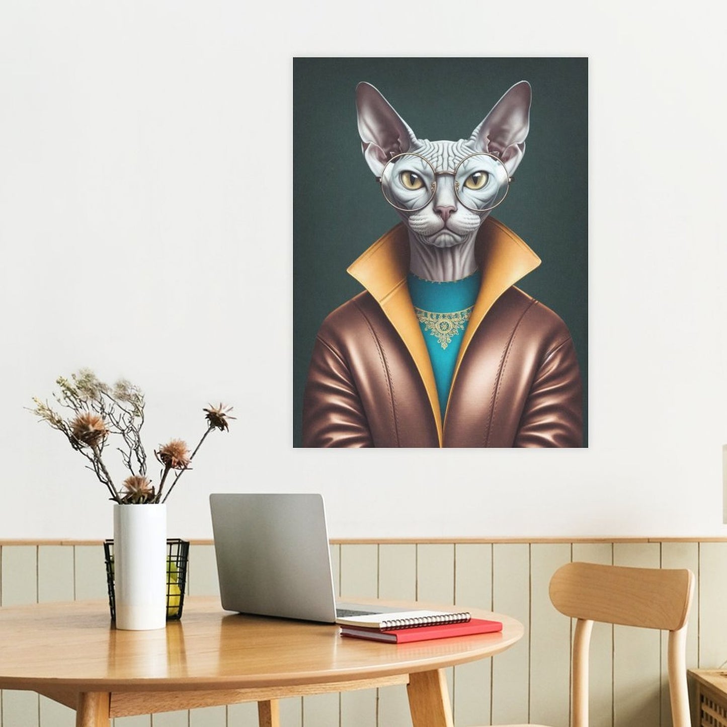 Fashion Designer - Custom Pet Portrait With Your Photo