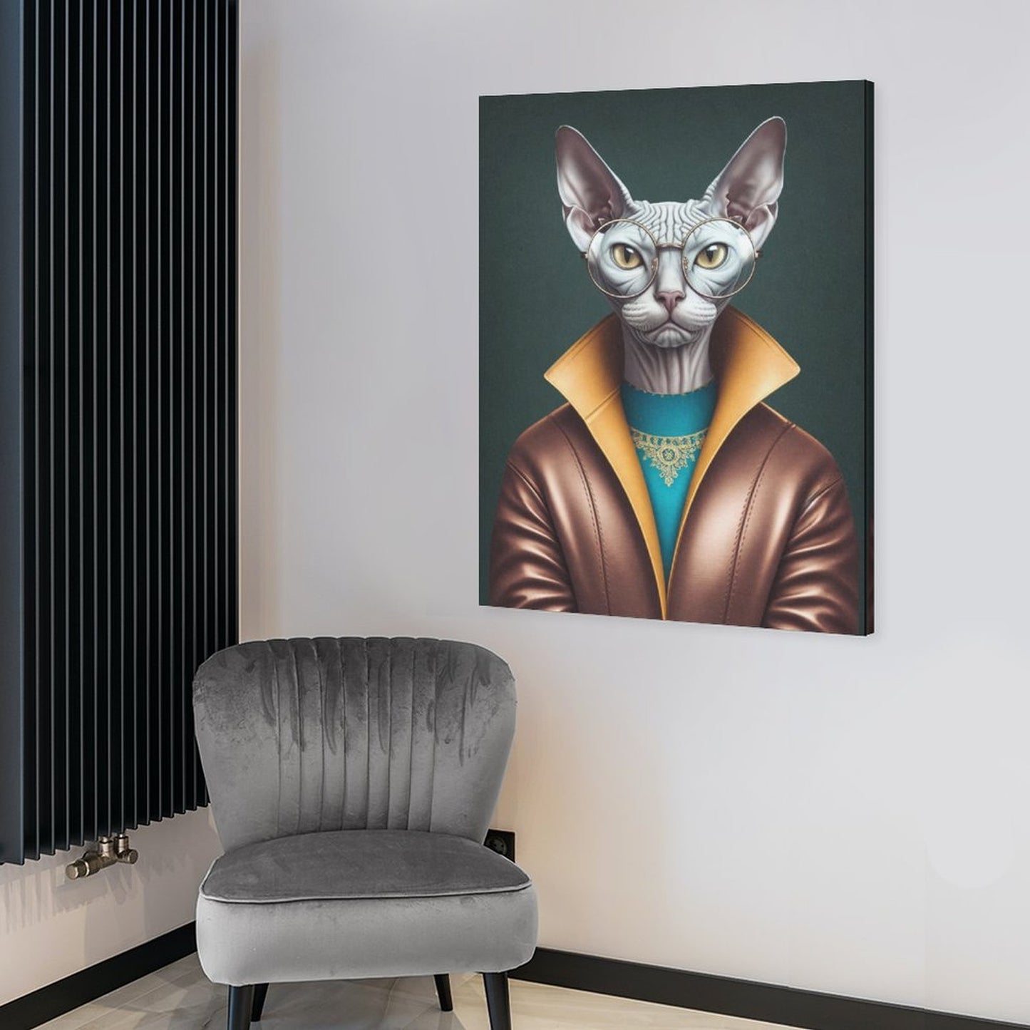 Fashion Designer - Custom Pet Portrait With Your Photo