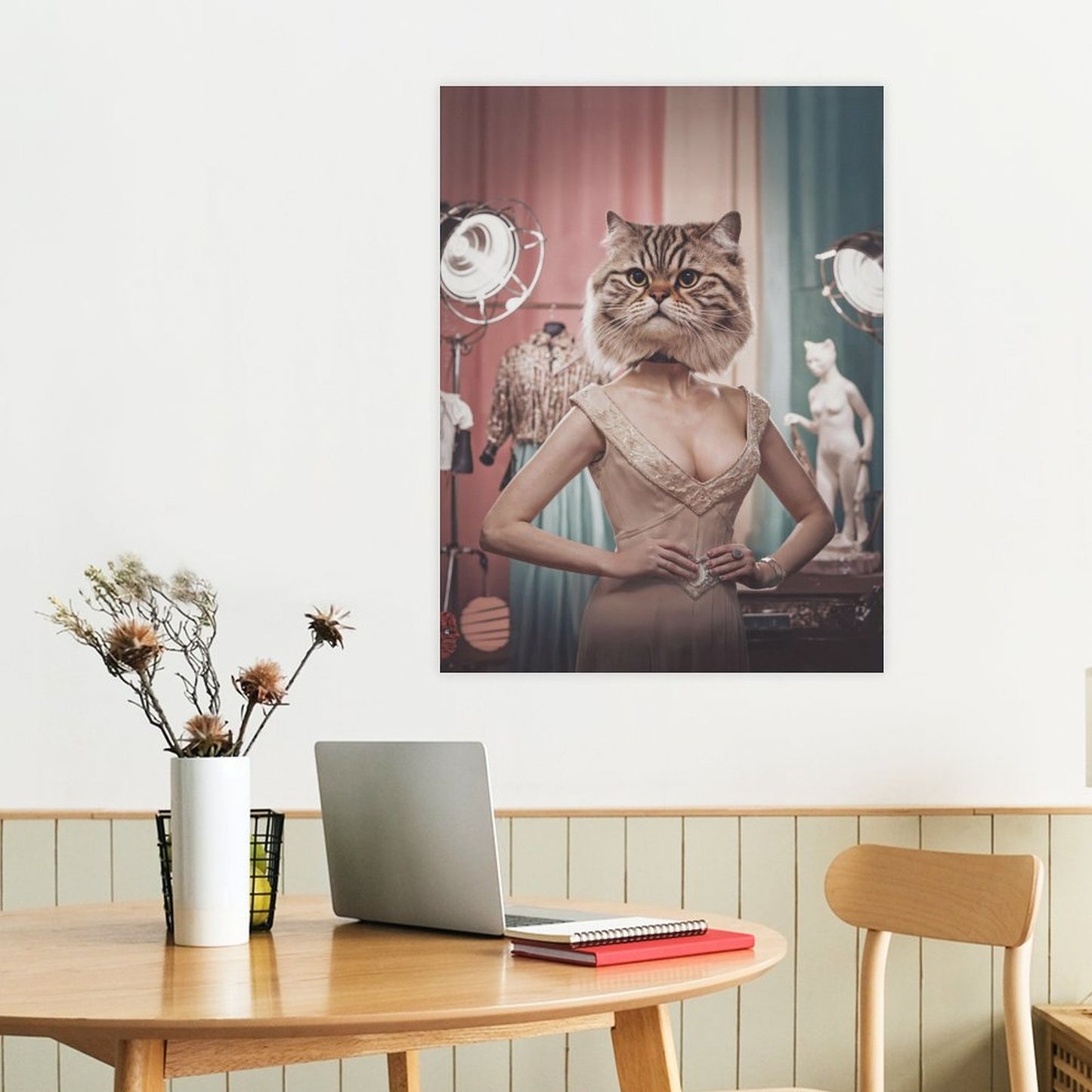 Female Superstar - Custom Pet Portrait With Your Photo