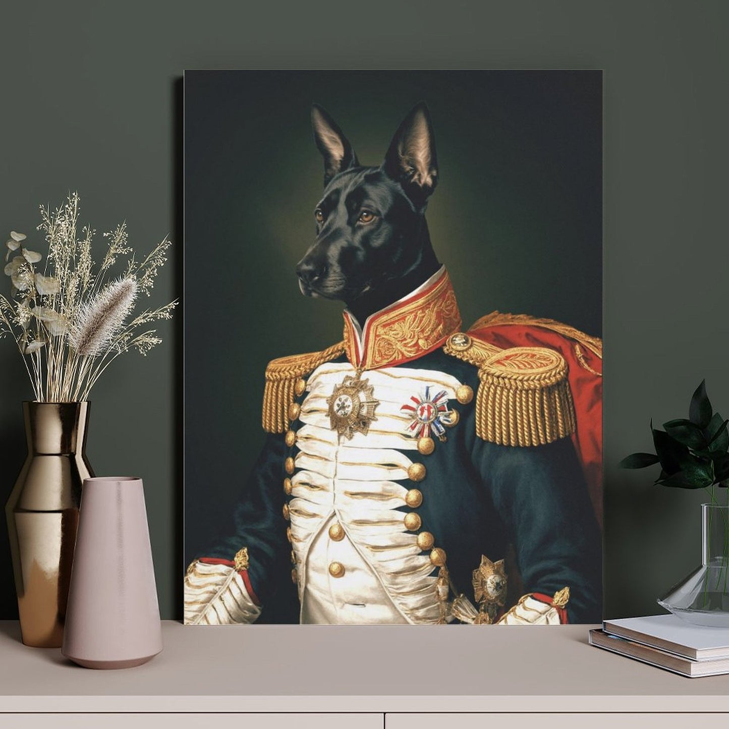 Imperial Marshal - Custom Pet Portrait With Your Photo