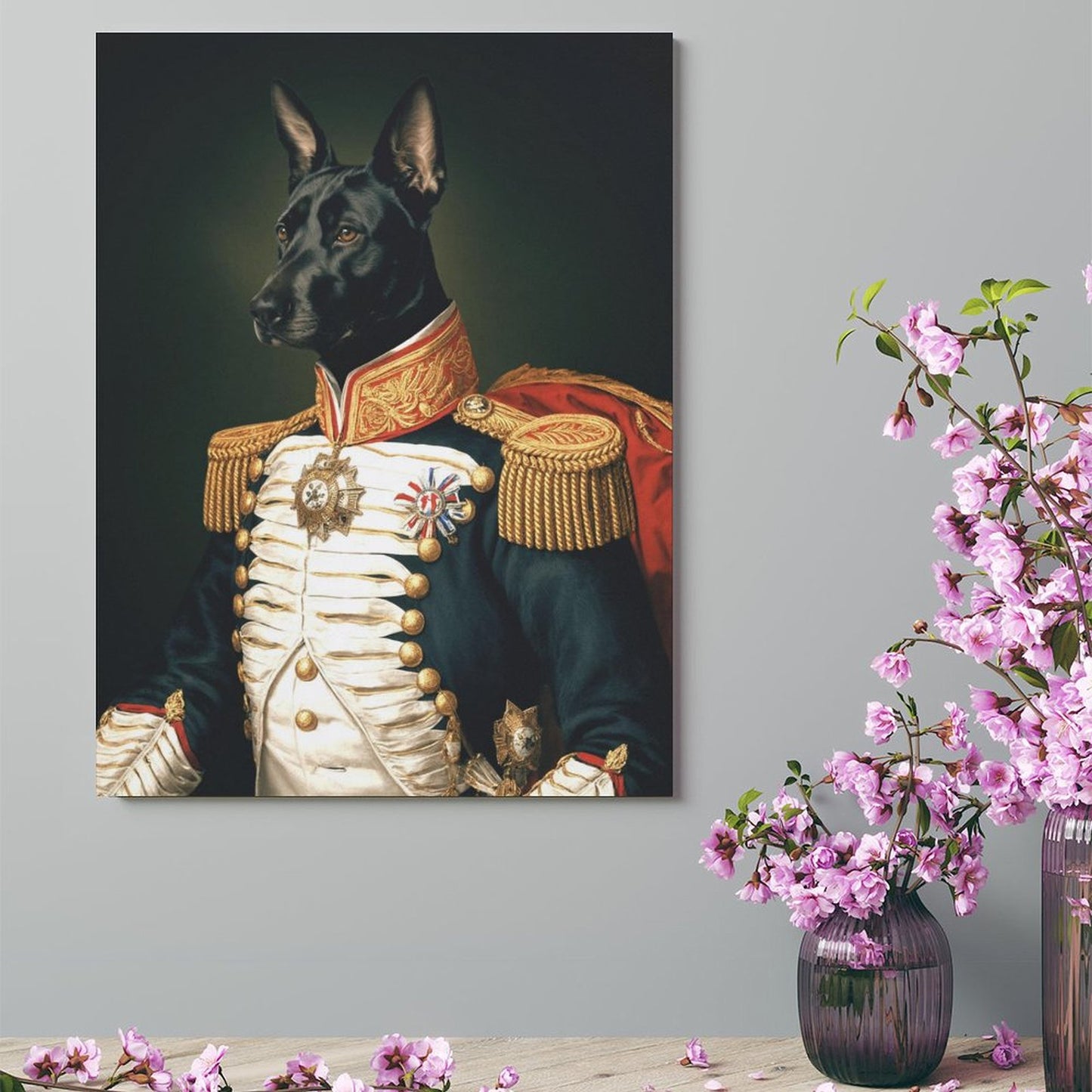 Imperial Marshal - Custom Pet Portrait With Your Photo