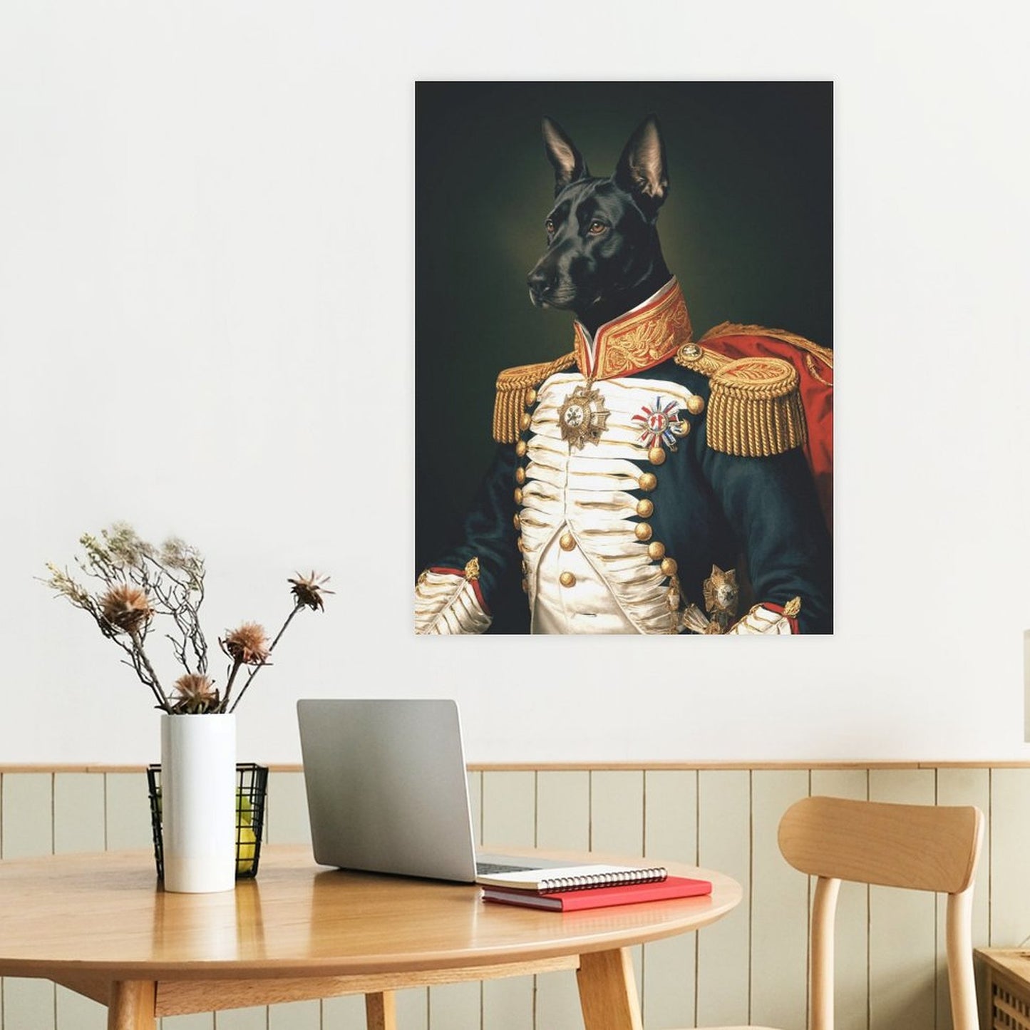 Imperial Marshal - Custom Pet Portrait With Your Photo