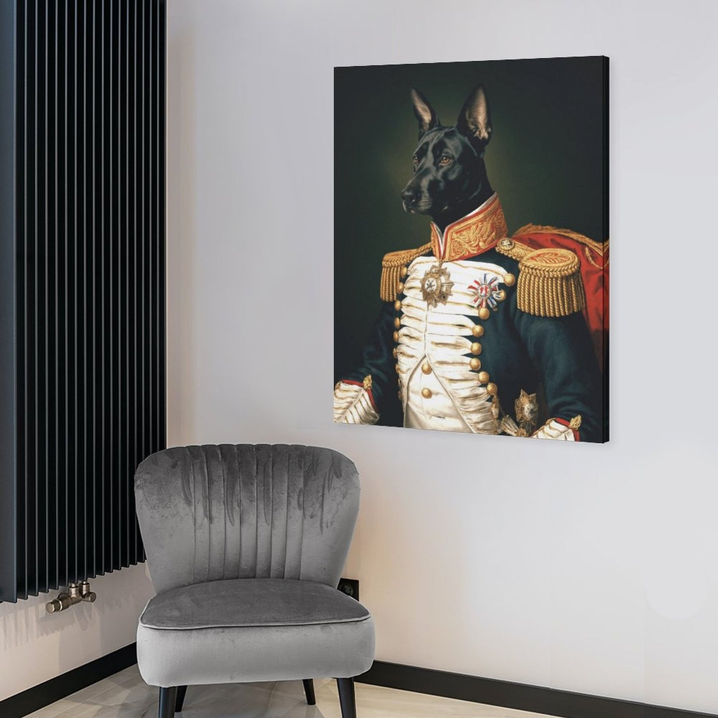 Imperial Marshal - Custom Pet Portrait With Your Photo