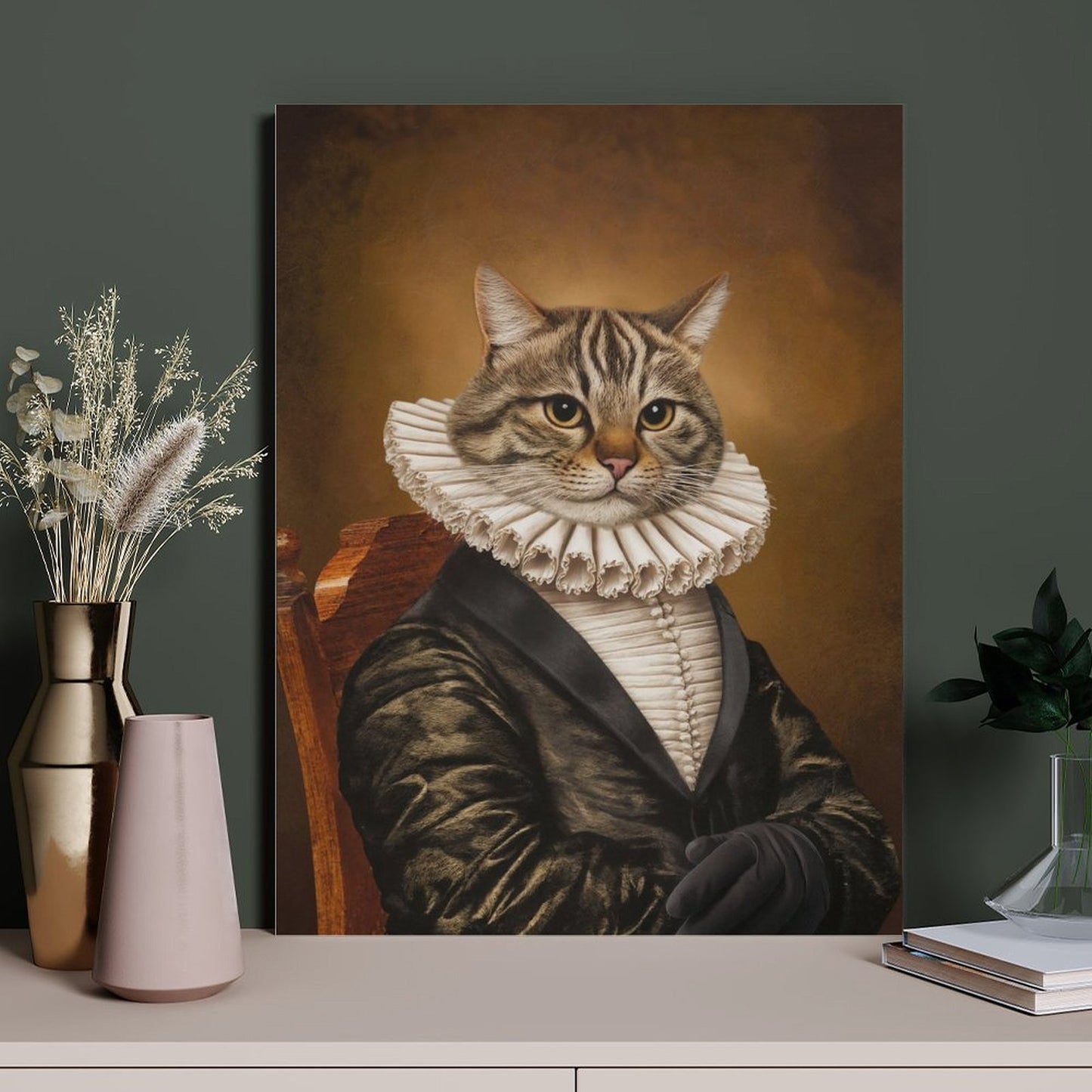 Literary Giant - Custom Pet Portrait With Your Photo