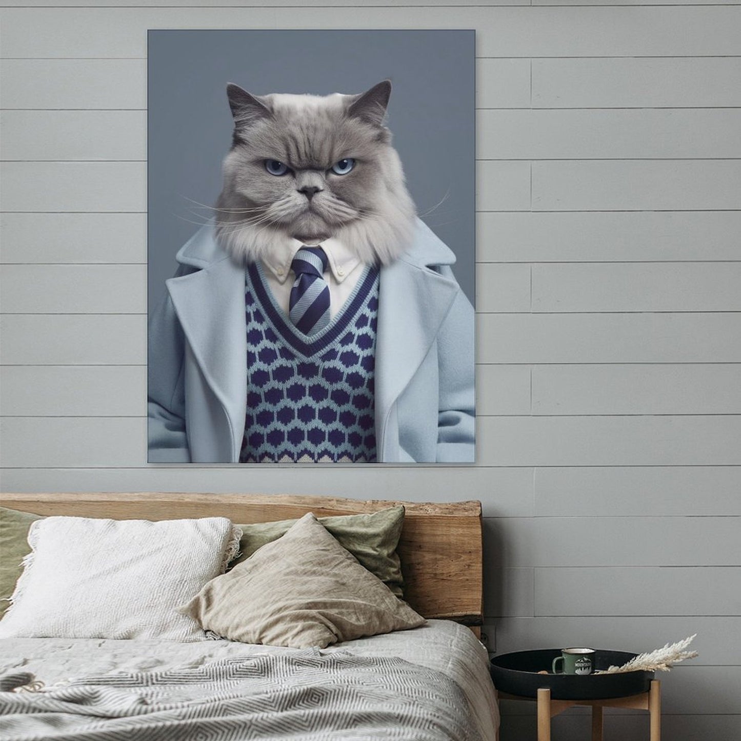 Magazine Editor - Custom Pet Portrait With Your Photo