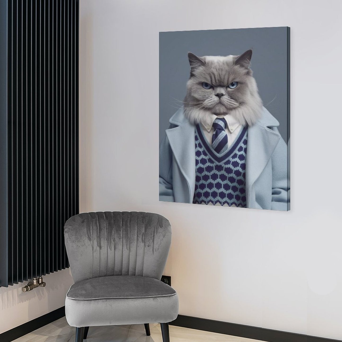 Magazine Editor - Custom Pet Portrait With Your Photo