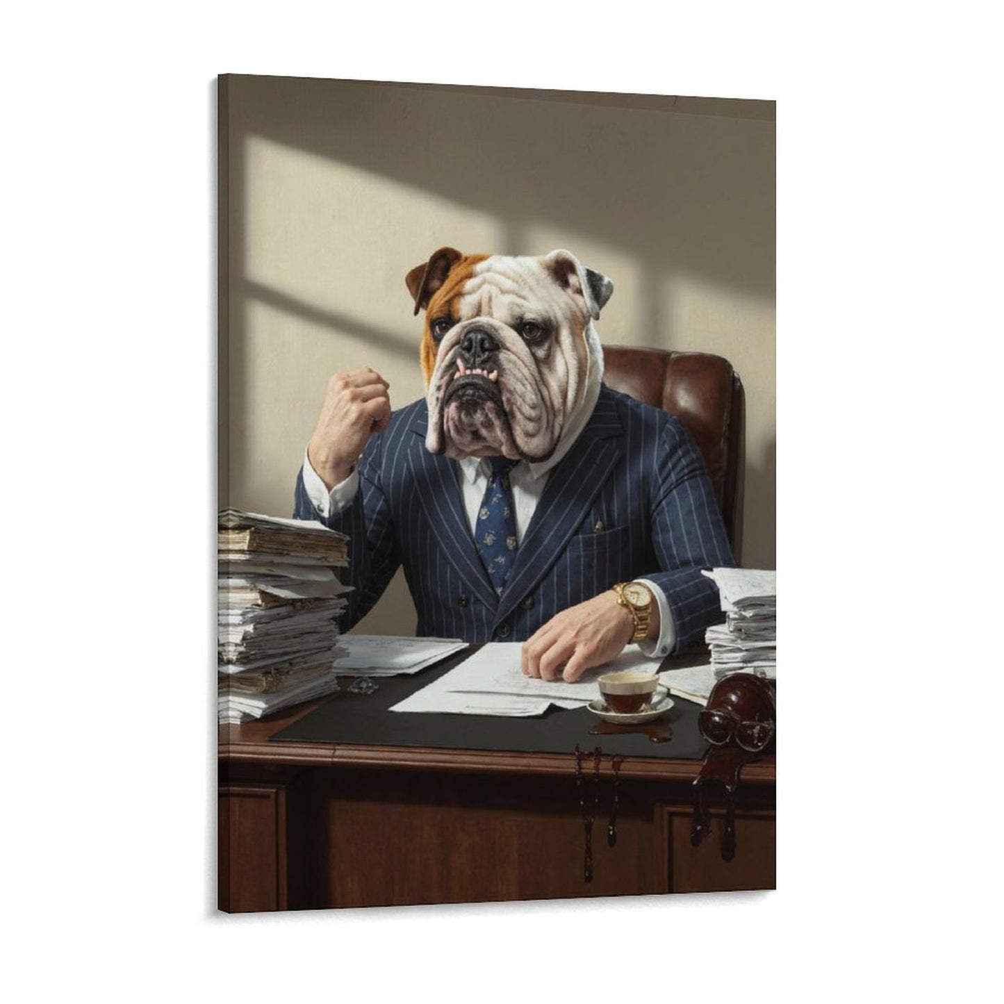 Mr. President - Custom Pet Portrait With Your Photo