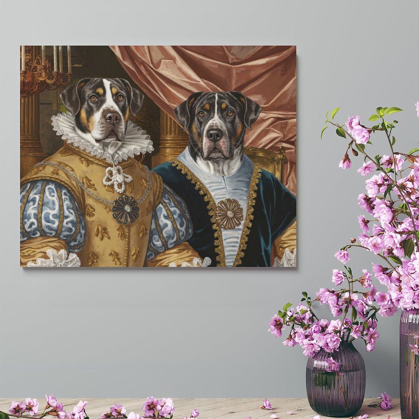 Noble Brothers - Custom Pet Portrait With Your Photo