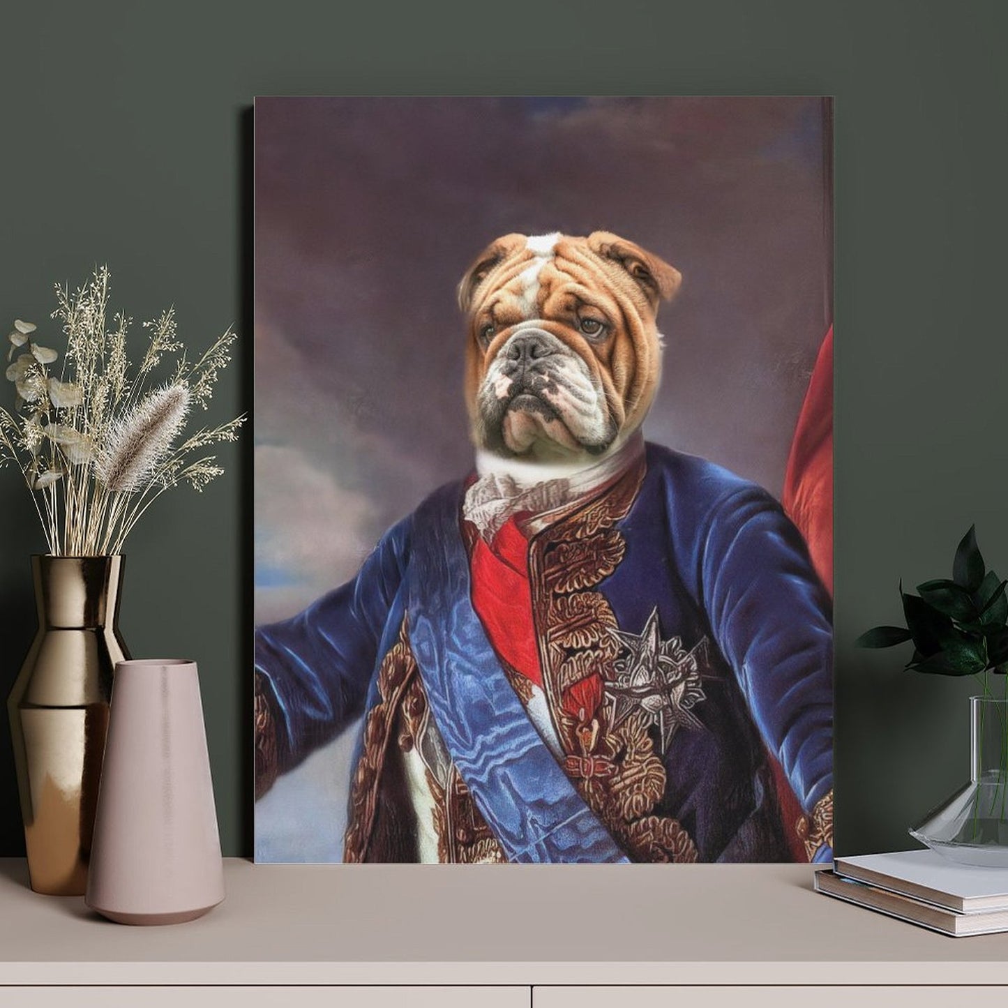 The Duke - Custom Pet Portrait With Your Photo