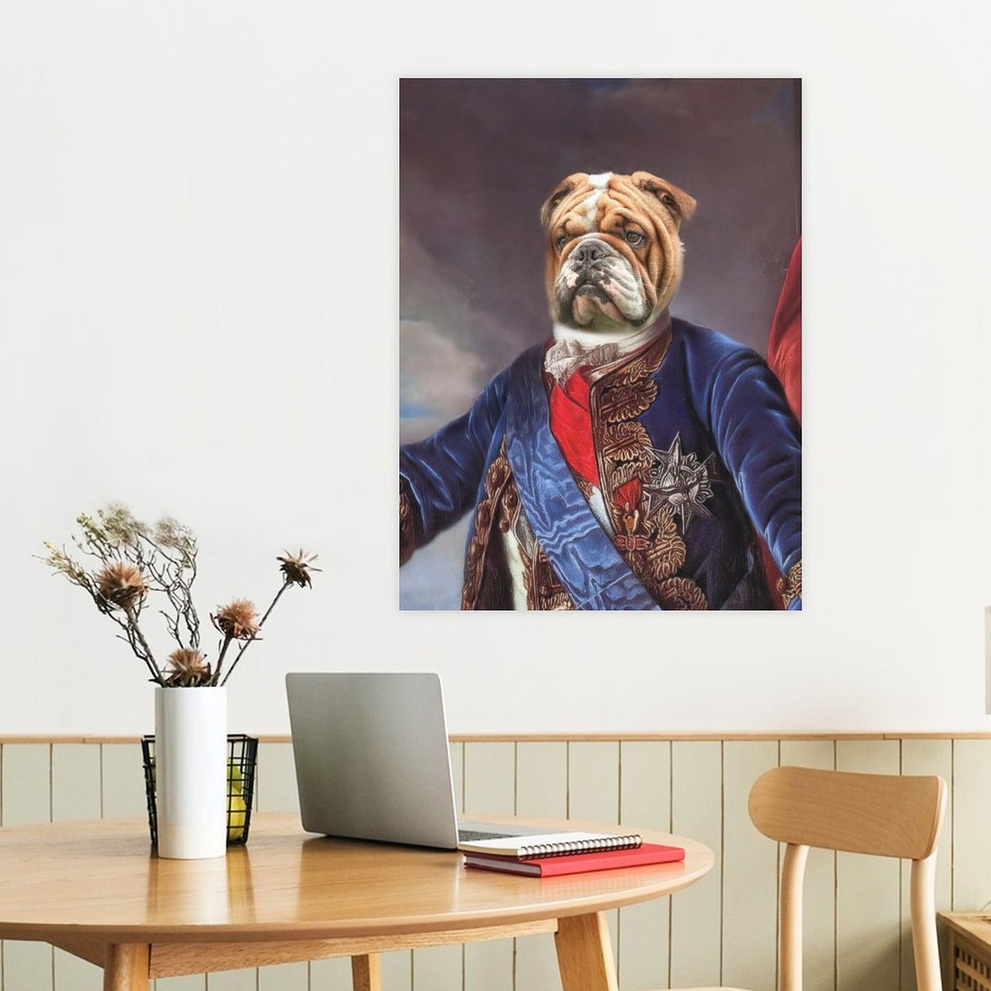 The Duke - Custom Pet Portrait With Your Photo