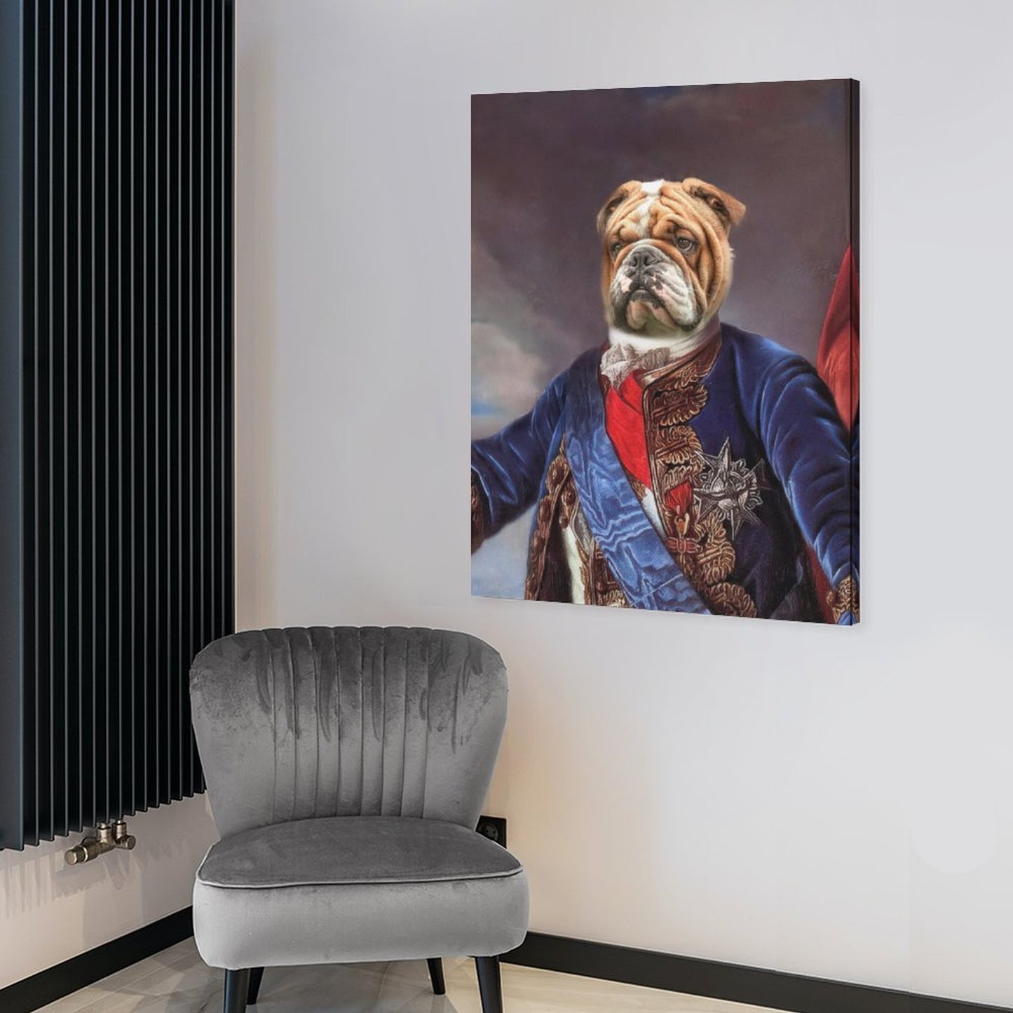 The Duke - Custom Pet Portrait With Your Photo