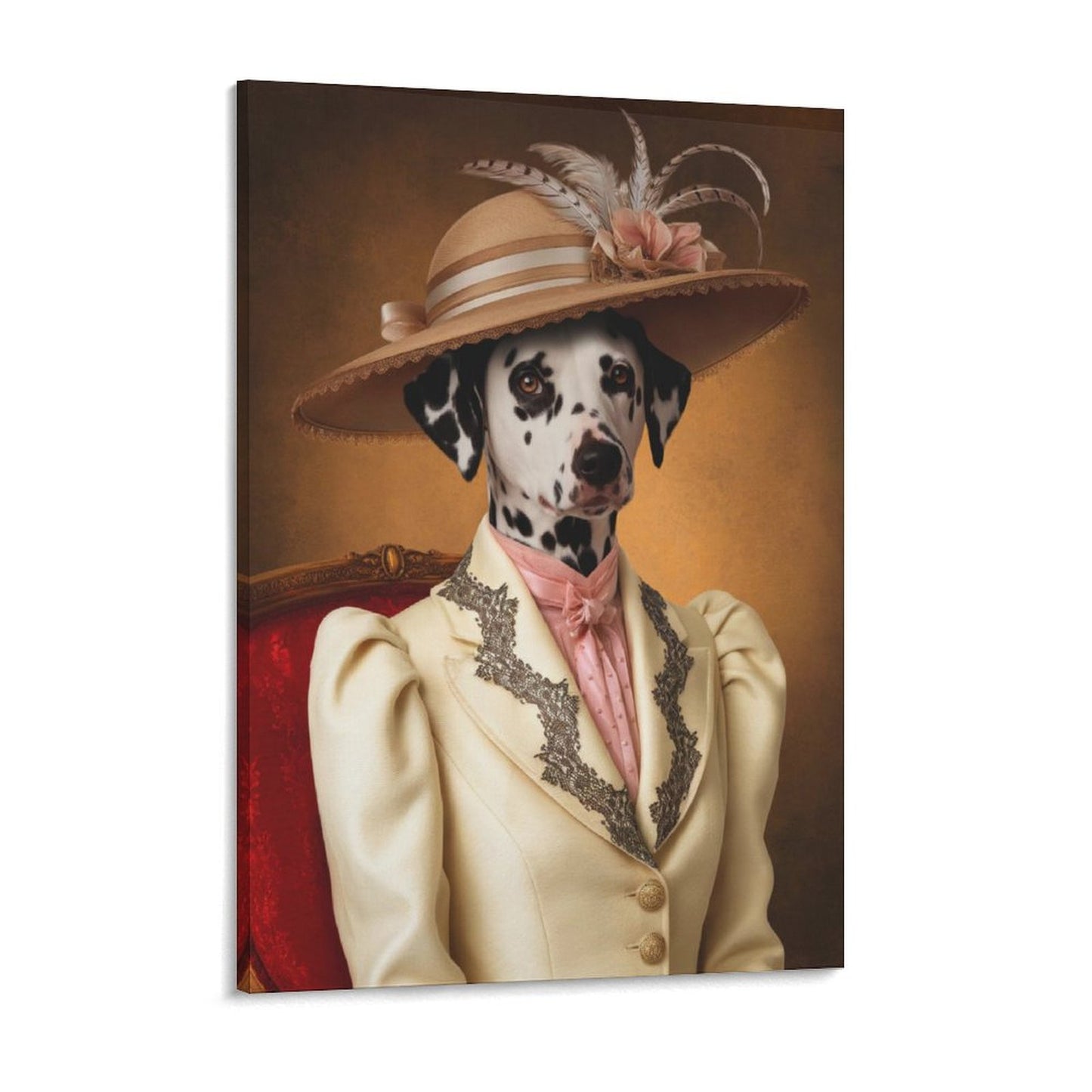 Noble Lady - Custom Pet Portrait With Your Photo