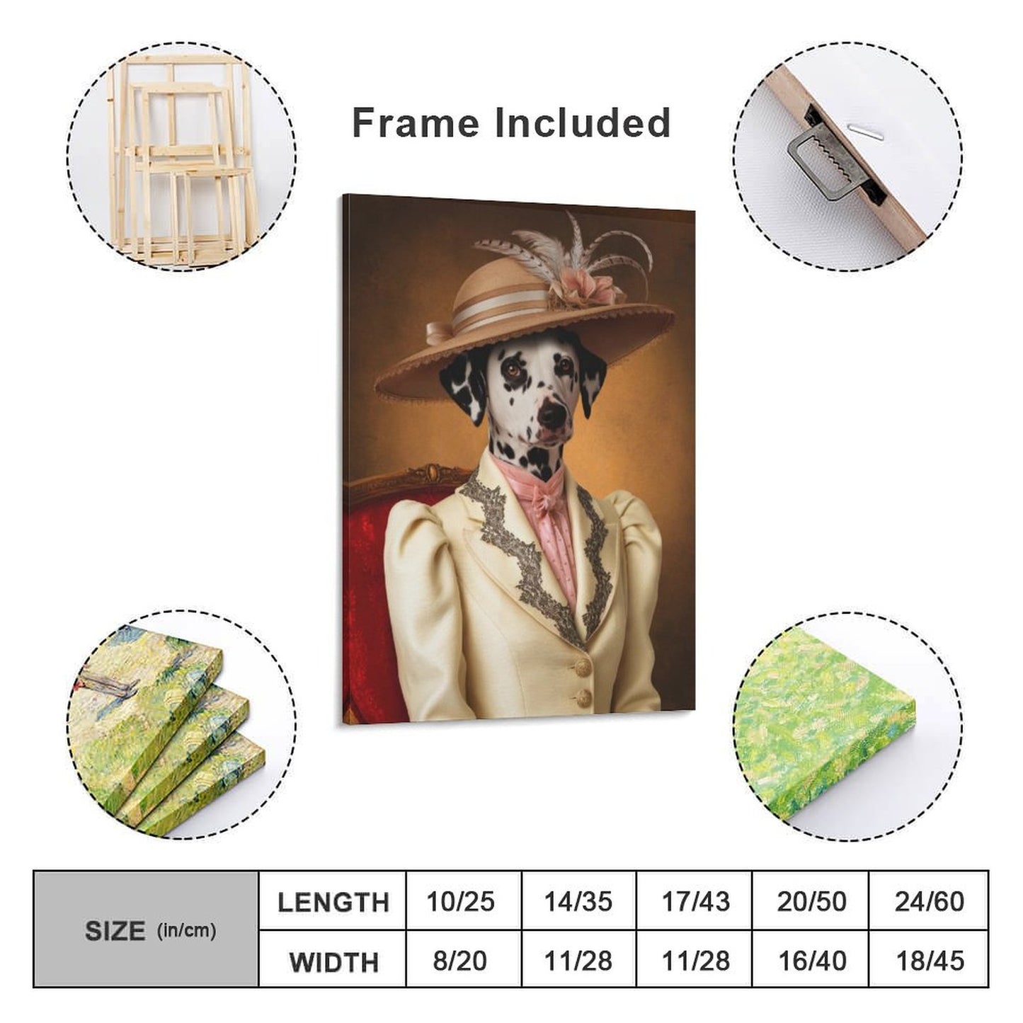 Noble Lady - Custom Pet Portrait With Your Photo