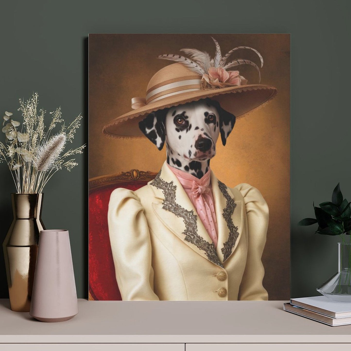 Noble Lady - Custom Pet Portrait With Your Photo