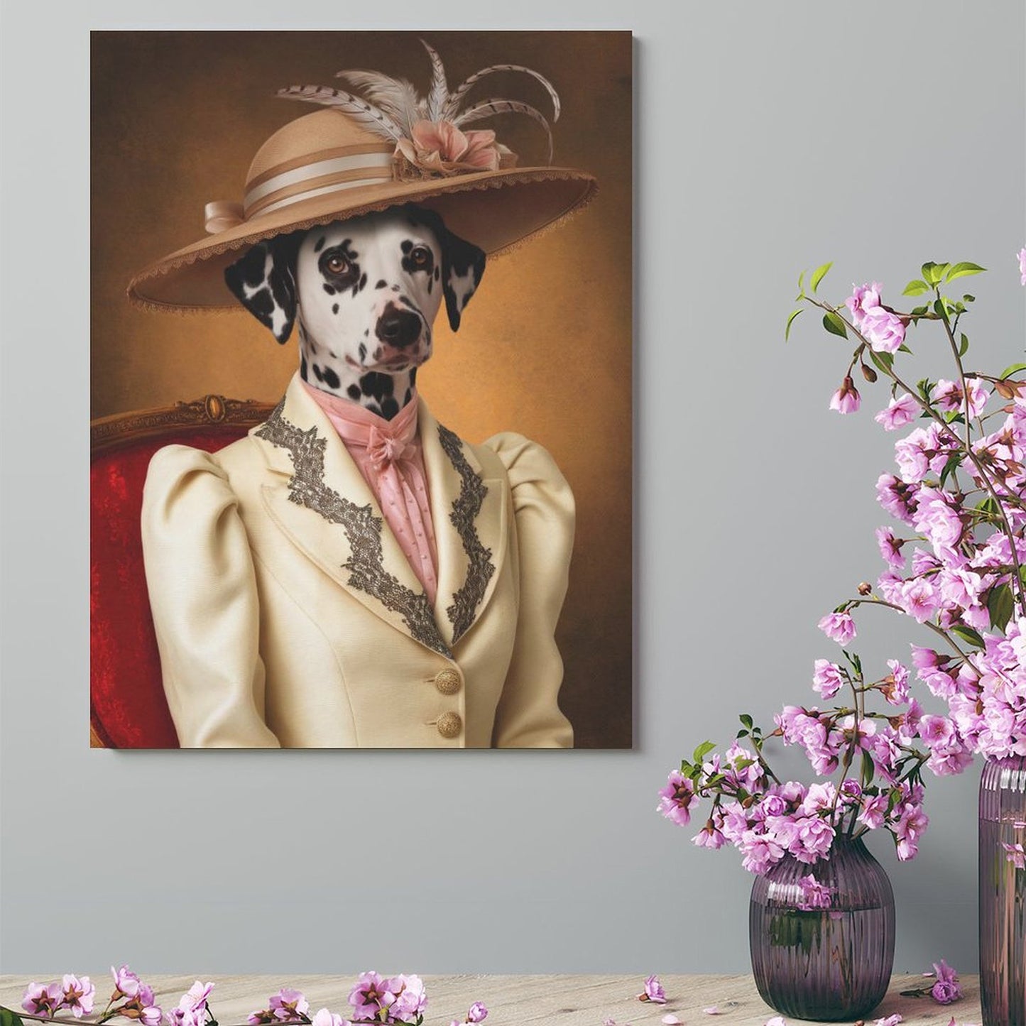 Noble Lady - Custom Pet Portrait With Your Photo