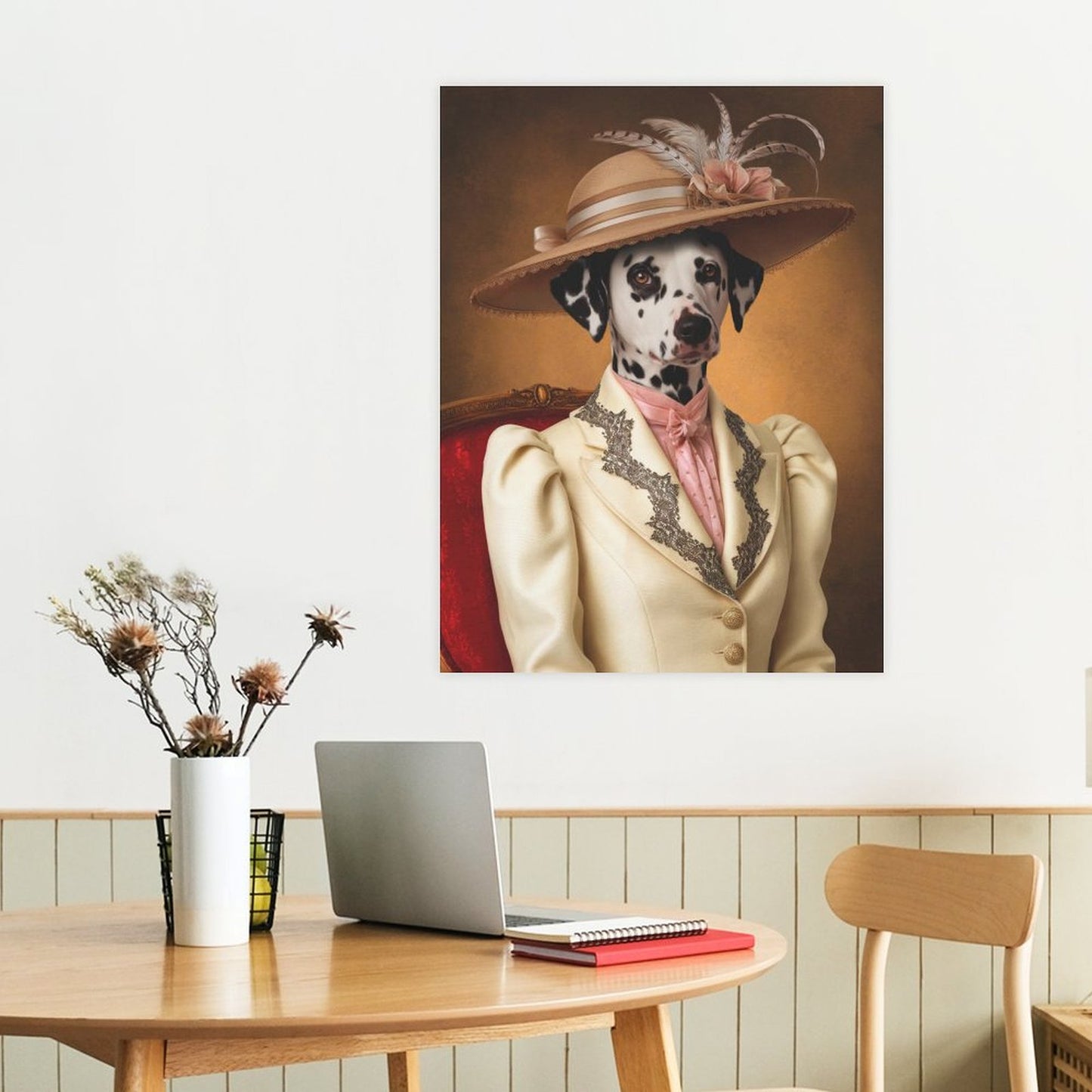 Noble Lady - Custom Pet Portrait With Your Photo