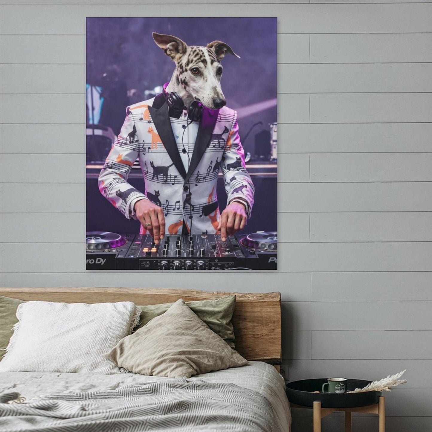 Party DJ - Custom Pet Portrait With Your Photo
