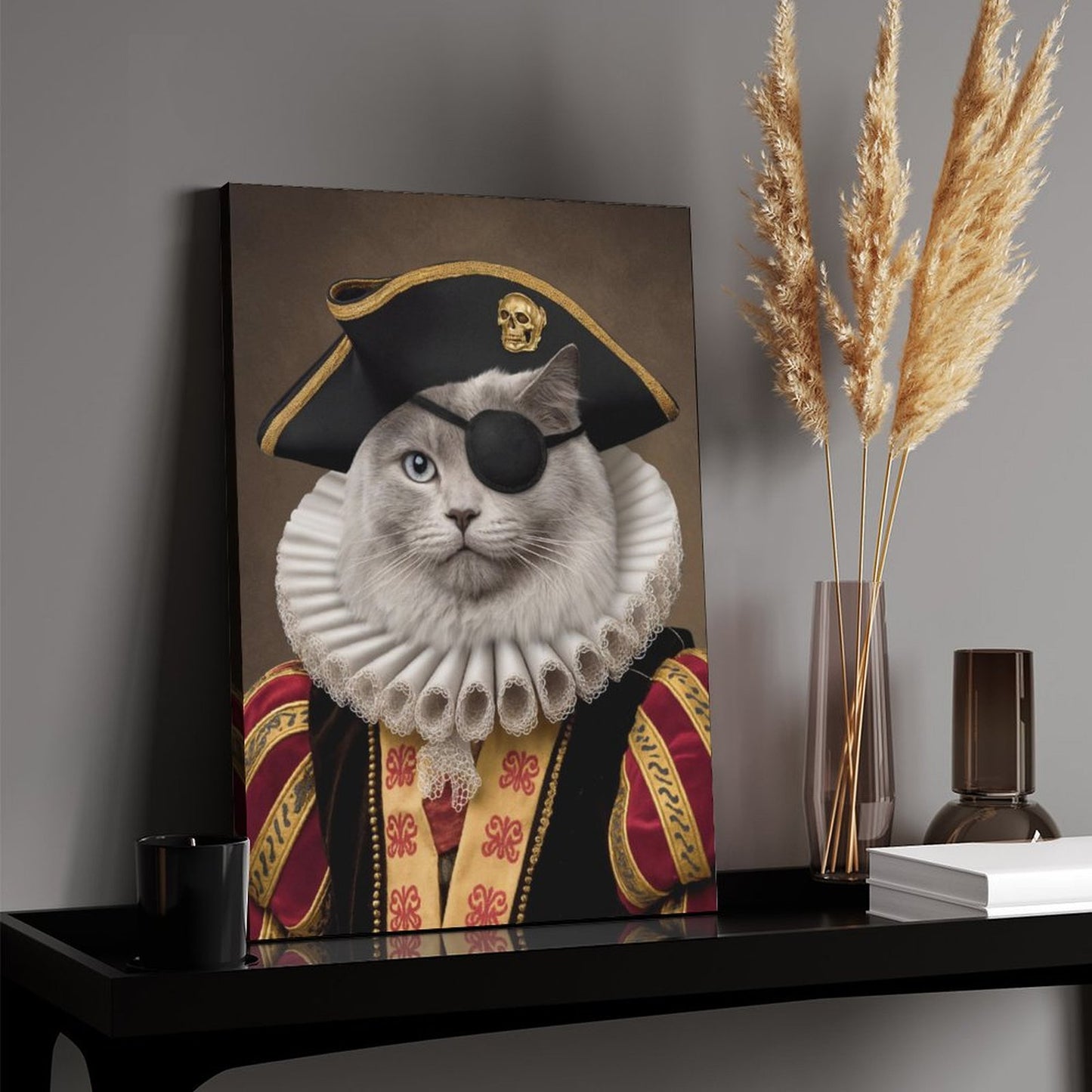 Pirate Captain - Custom Pet Portrait With Your Photo