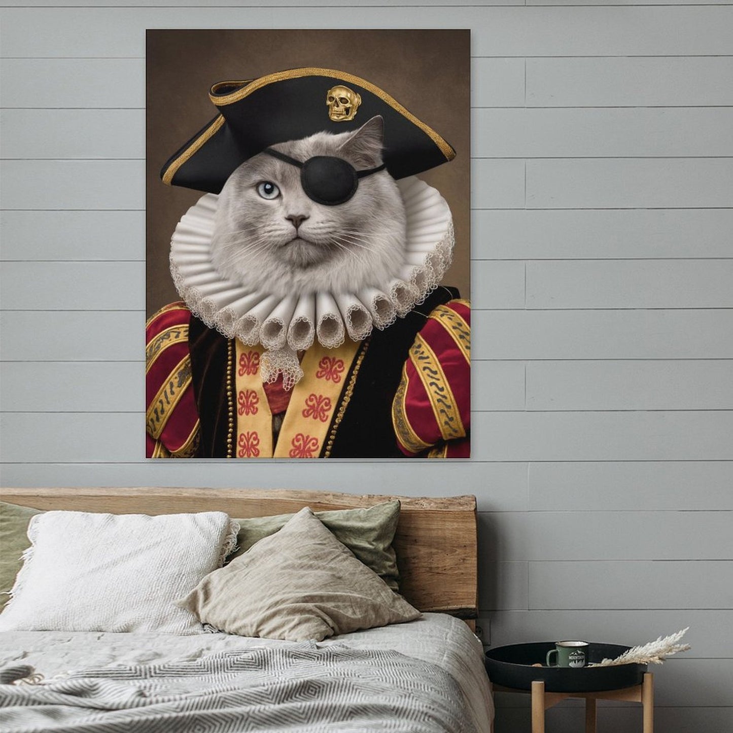 Pirate Captain - Custom Pet Portrait With Your Photo