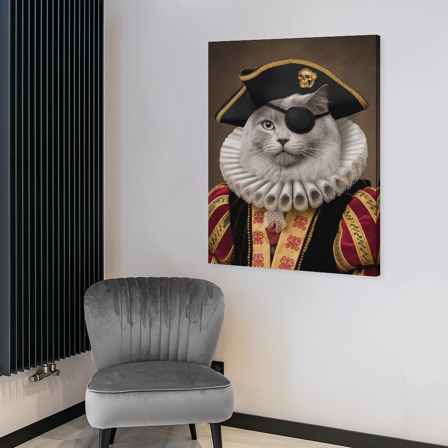 Pirate Captain - Custom Pet Portrait With Your Photo