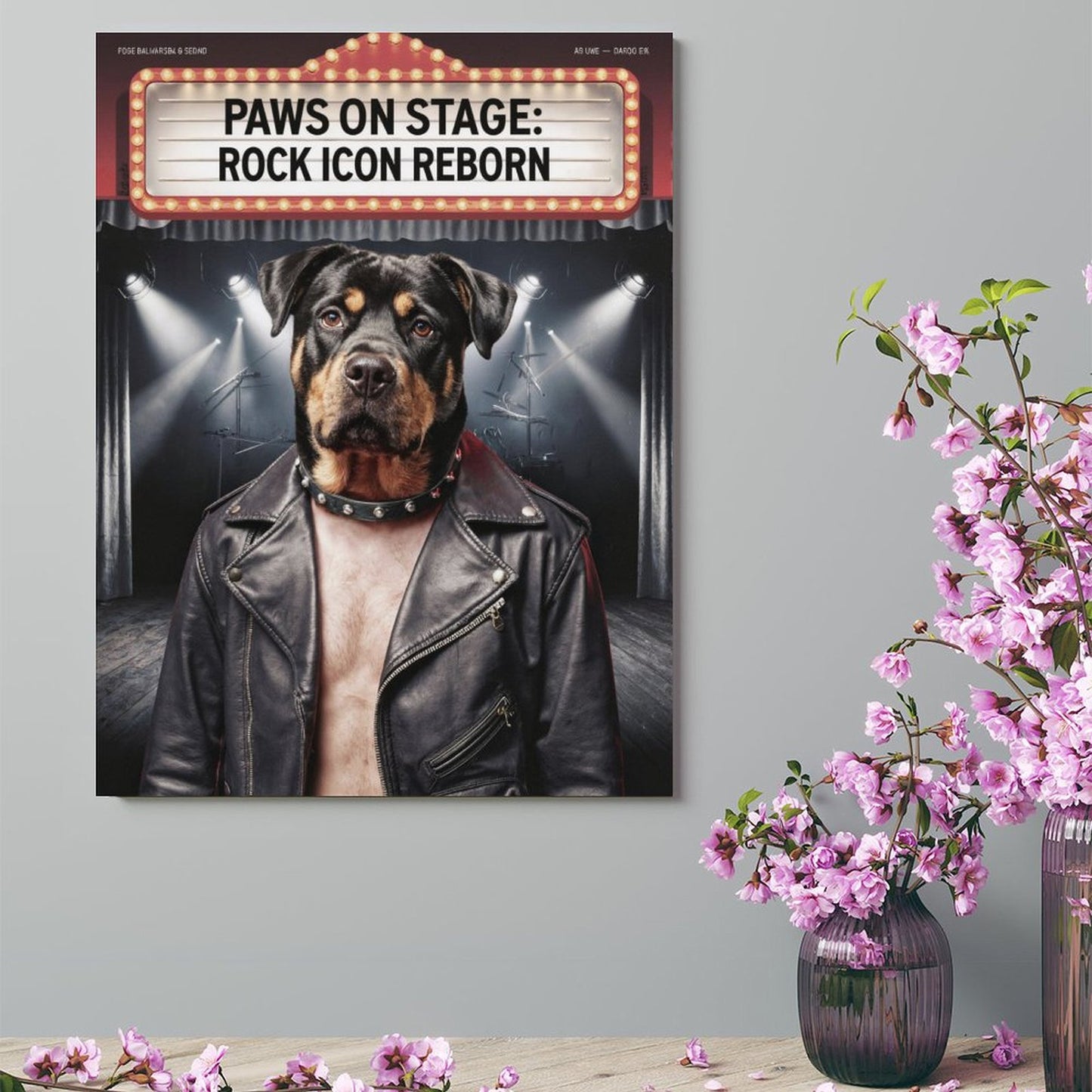 Rock Idol - Custom Pet Portrait With Your Photo