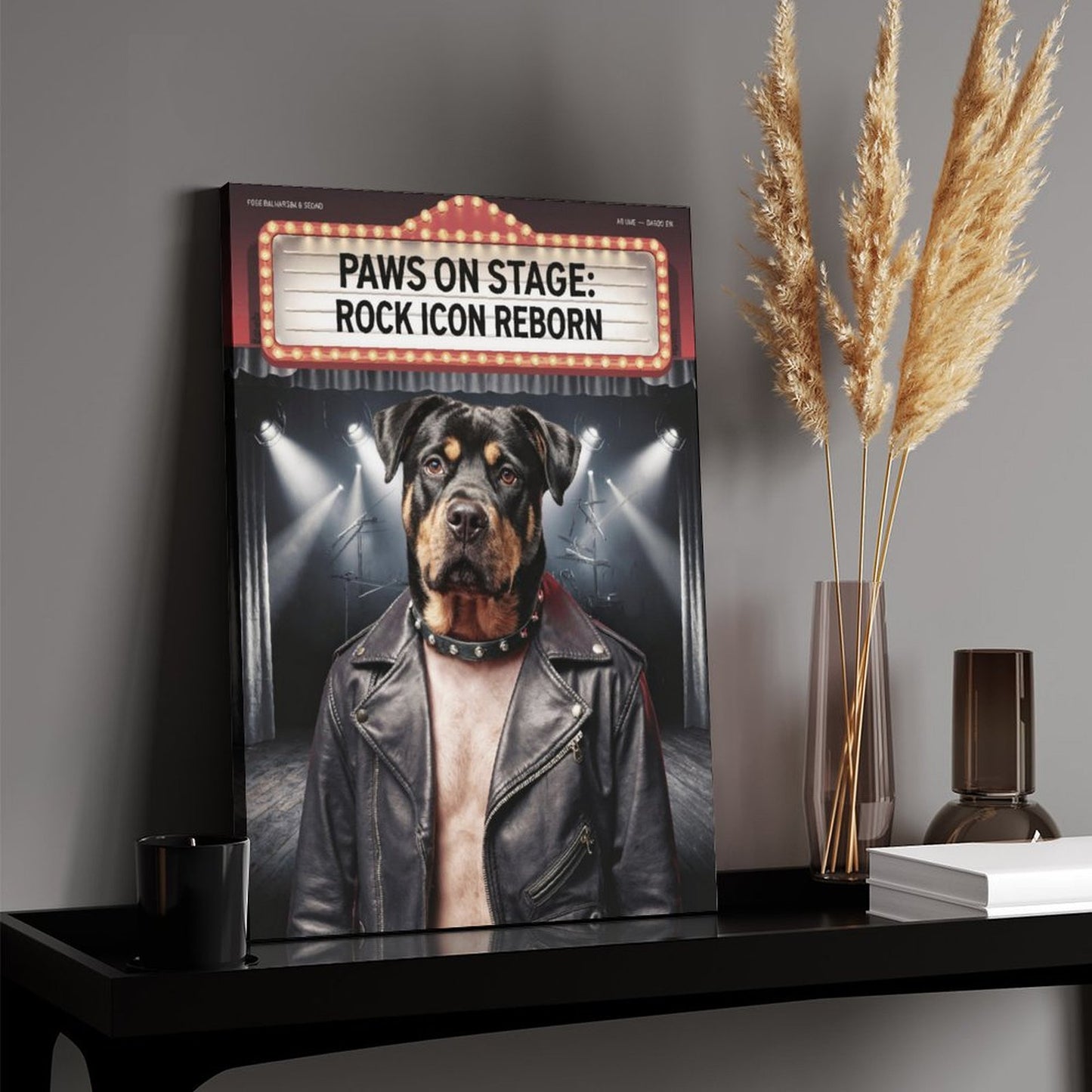Rock Idol - Custom Pet Portrait With Your Photo