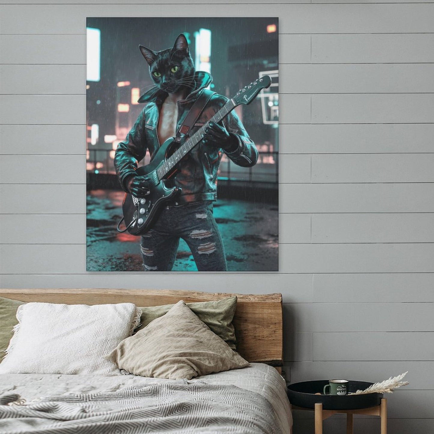 Rock Singer - Custom Pet Portrait With Your Photo