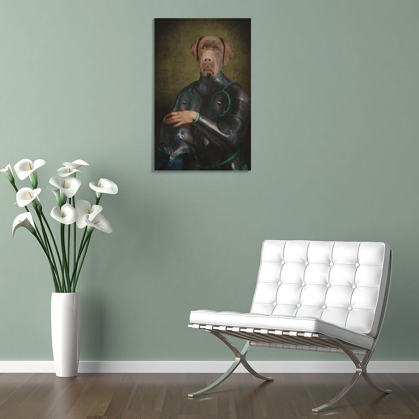 Royal Knight - Custom Pet Portrait With Your Photo