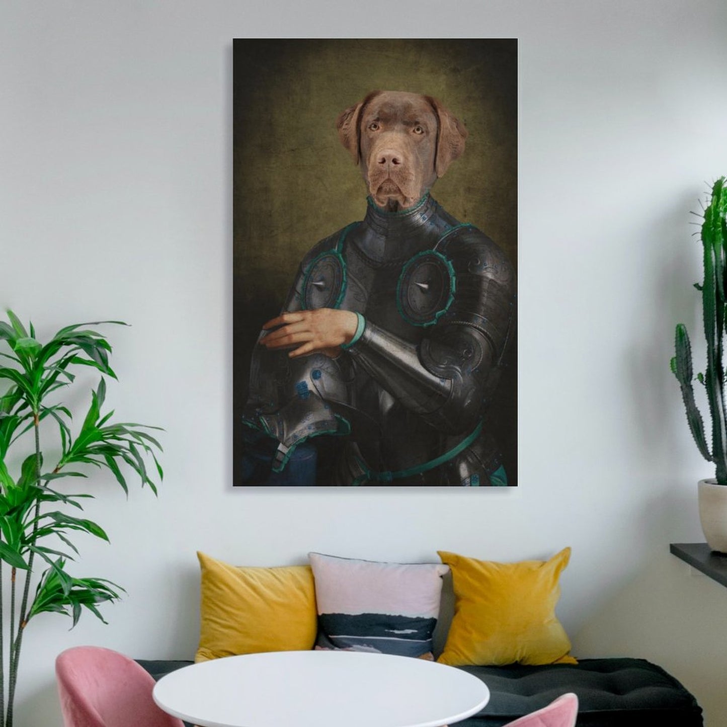 Royal Knight - Custom Pet Portrait With Your Photo