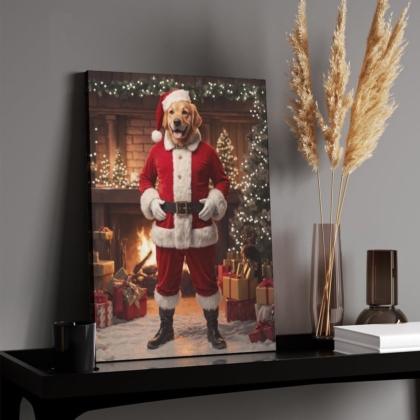 Santa Claus - Custom Pet Portrait With Your Photo