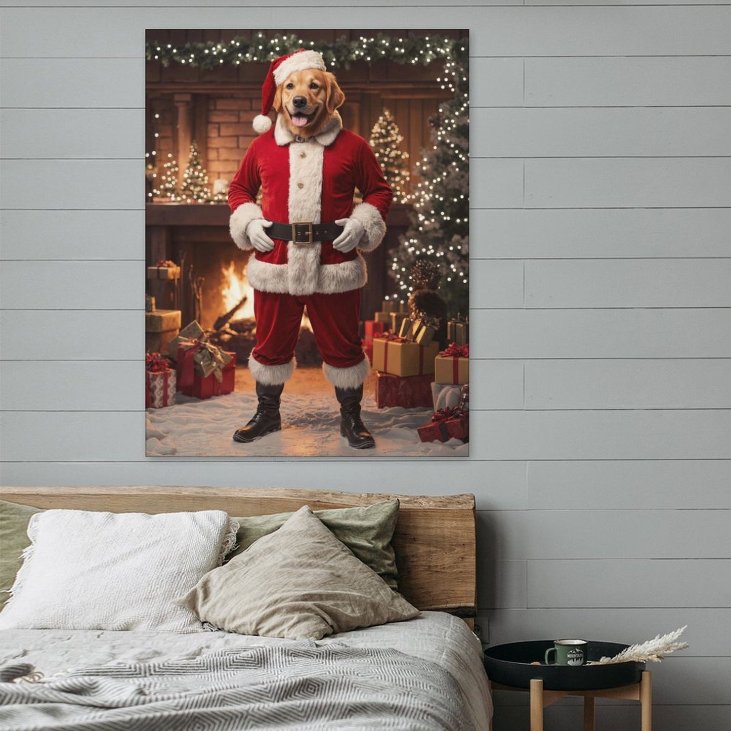 Santa Claus - Custom Pet Portrait With Your Photo