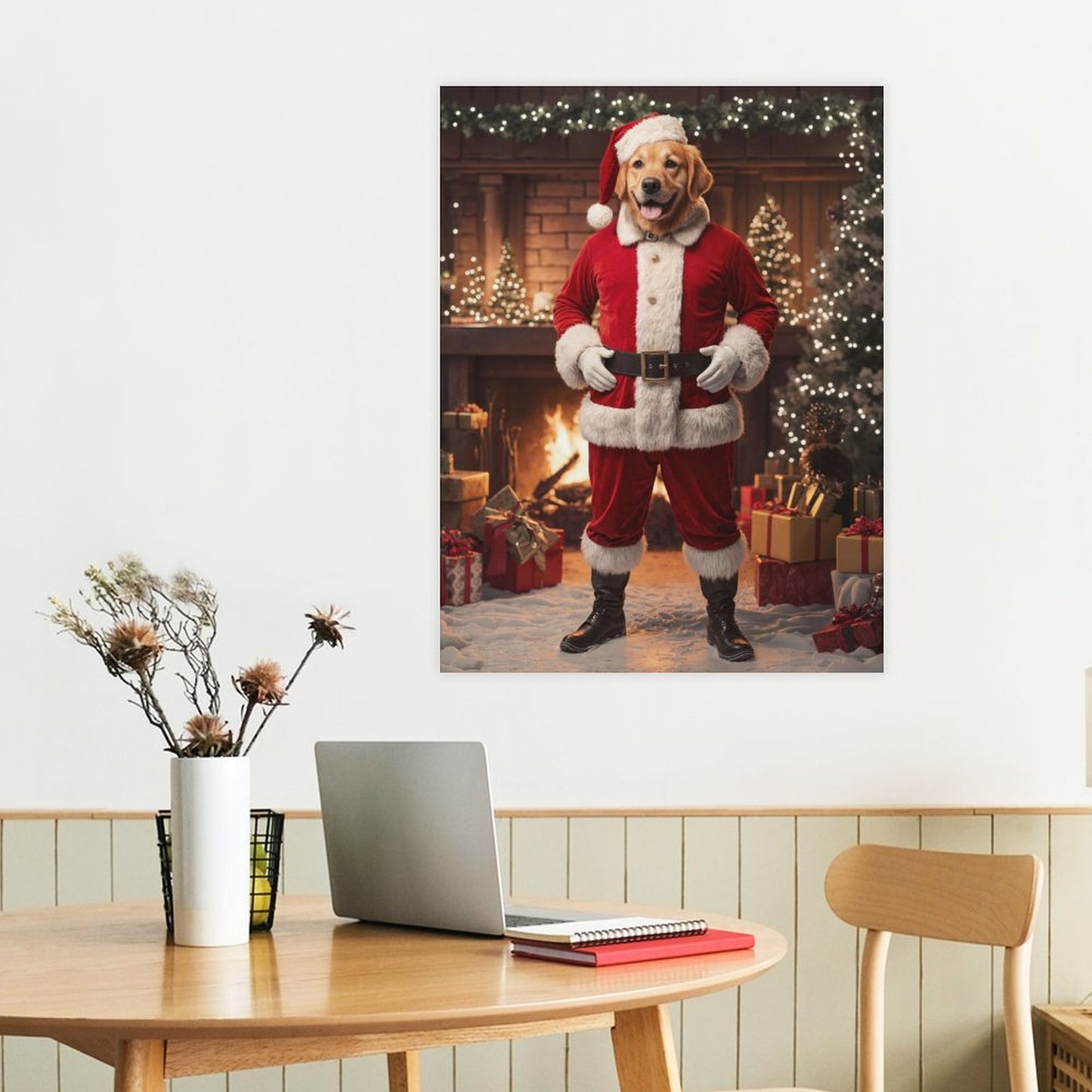 Santa Claus - Custom Pet Portrait With Your Photo