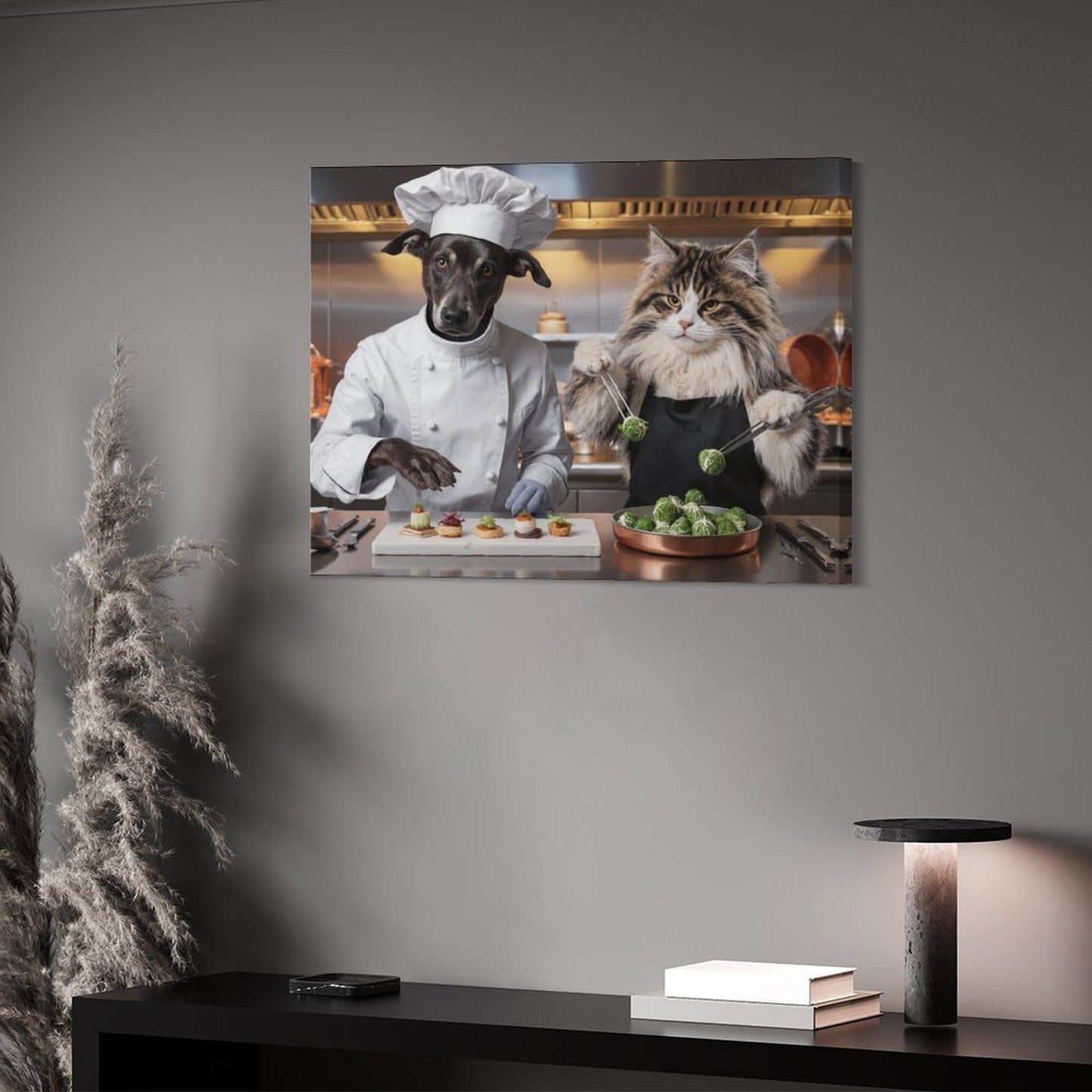 Senior Chefs - Custom Pet Portrait With Your Photo