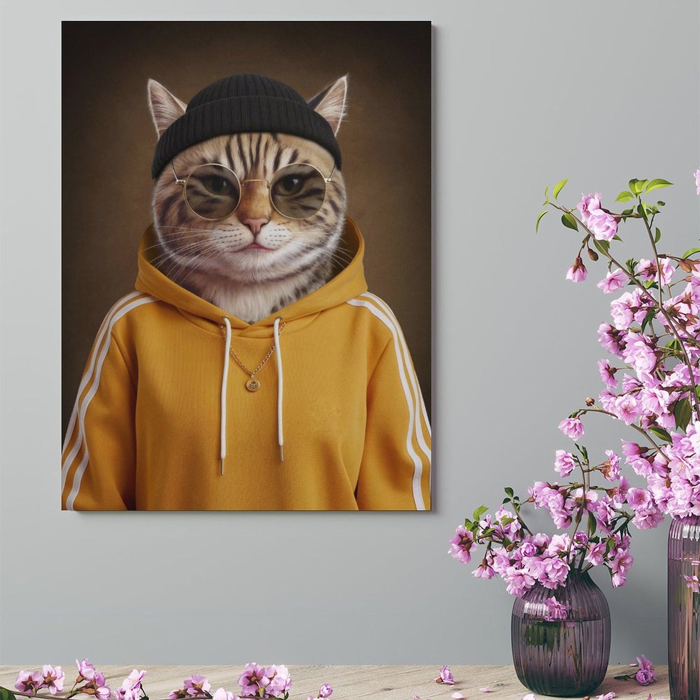 Street Artist - Custom Pet Portrait With Your Photo