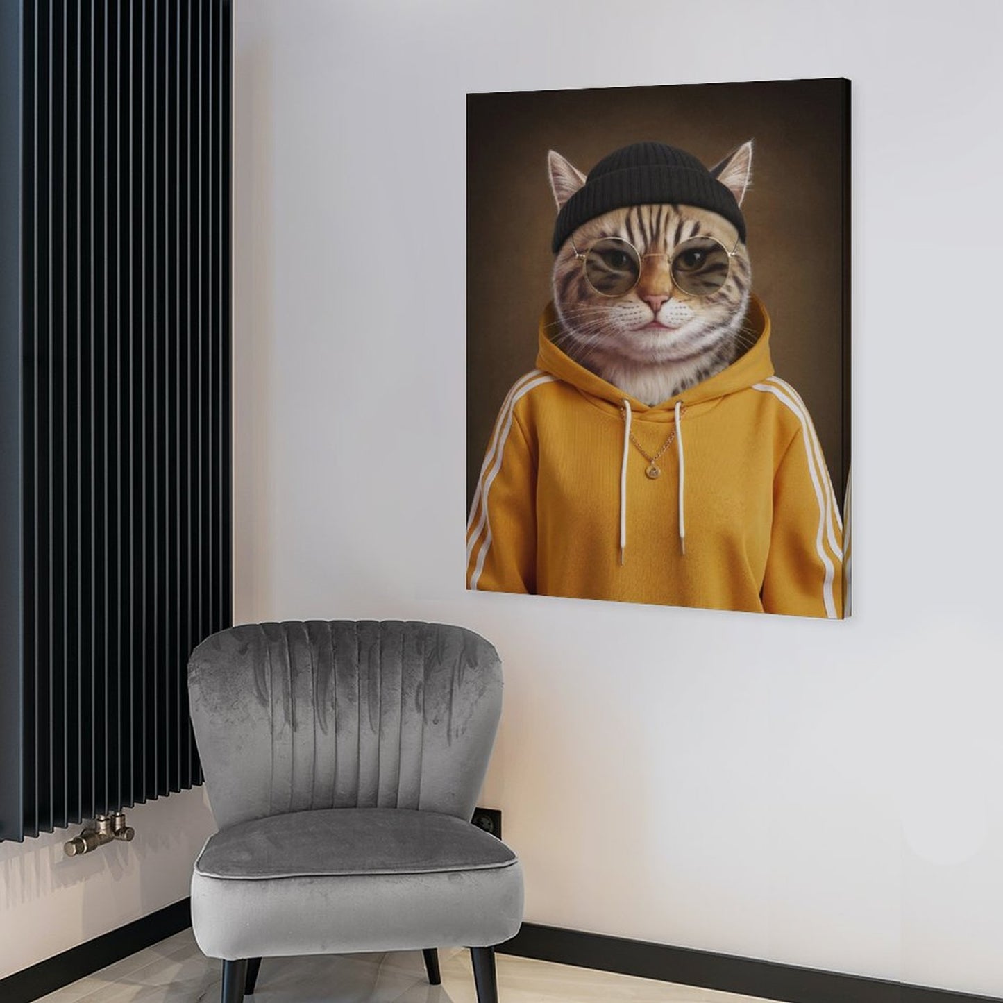 Street Artist - Custom Pet Portrait With Your Photo