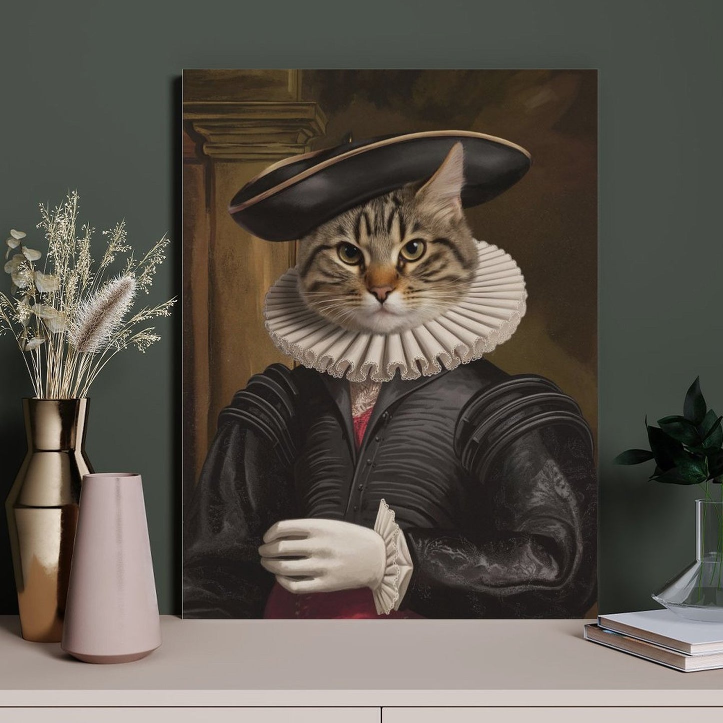 The Banker - Custom Pet Portrait With Your Photo