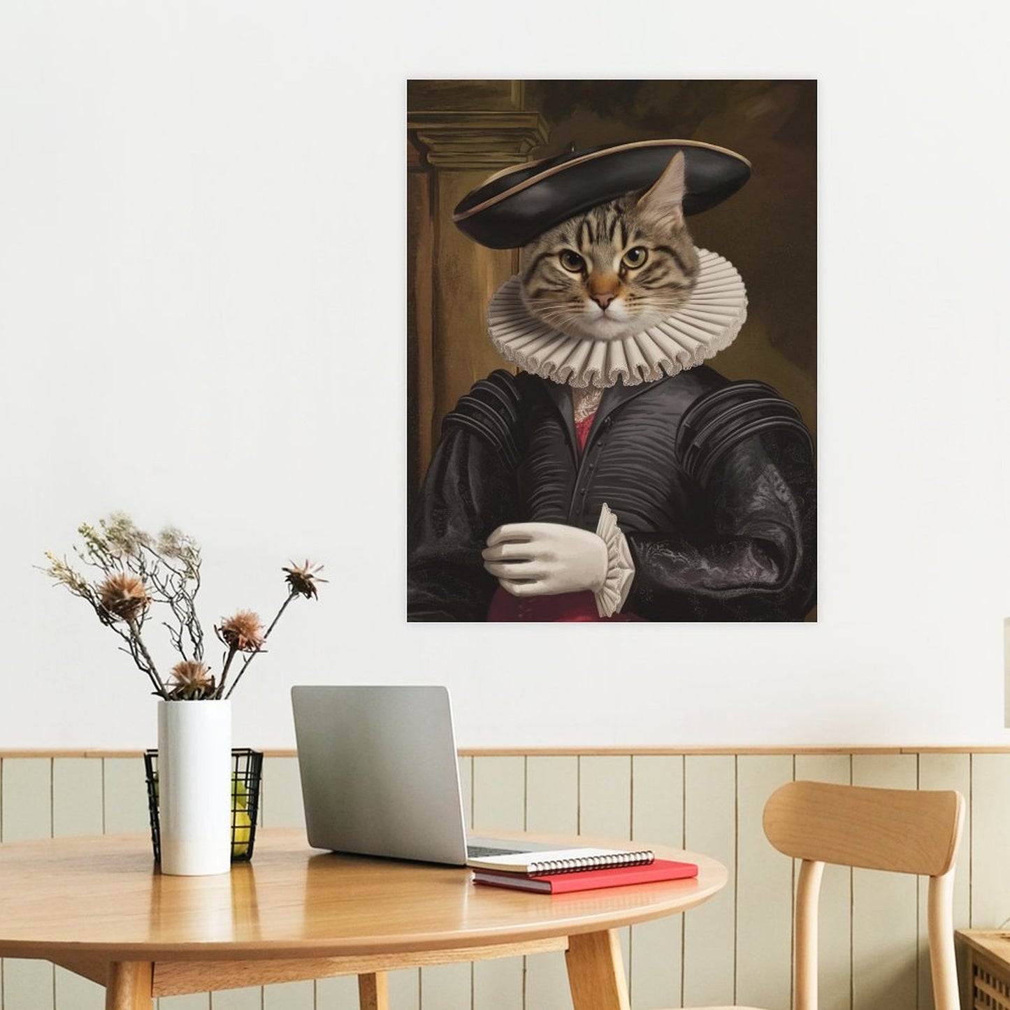 The Banker - Custom Pet Portrait With Your Photo