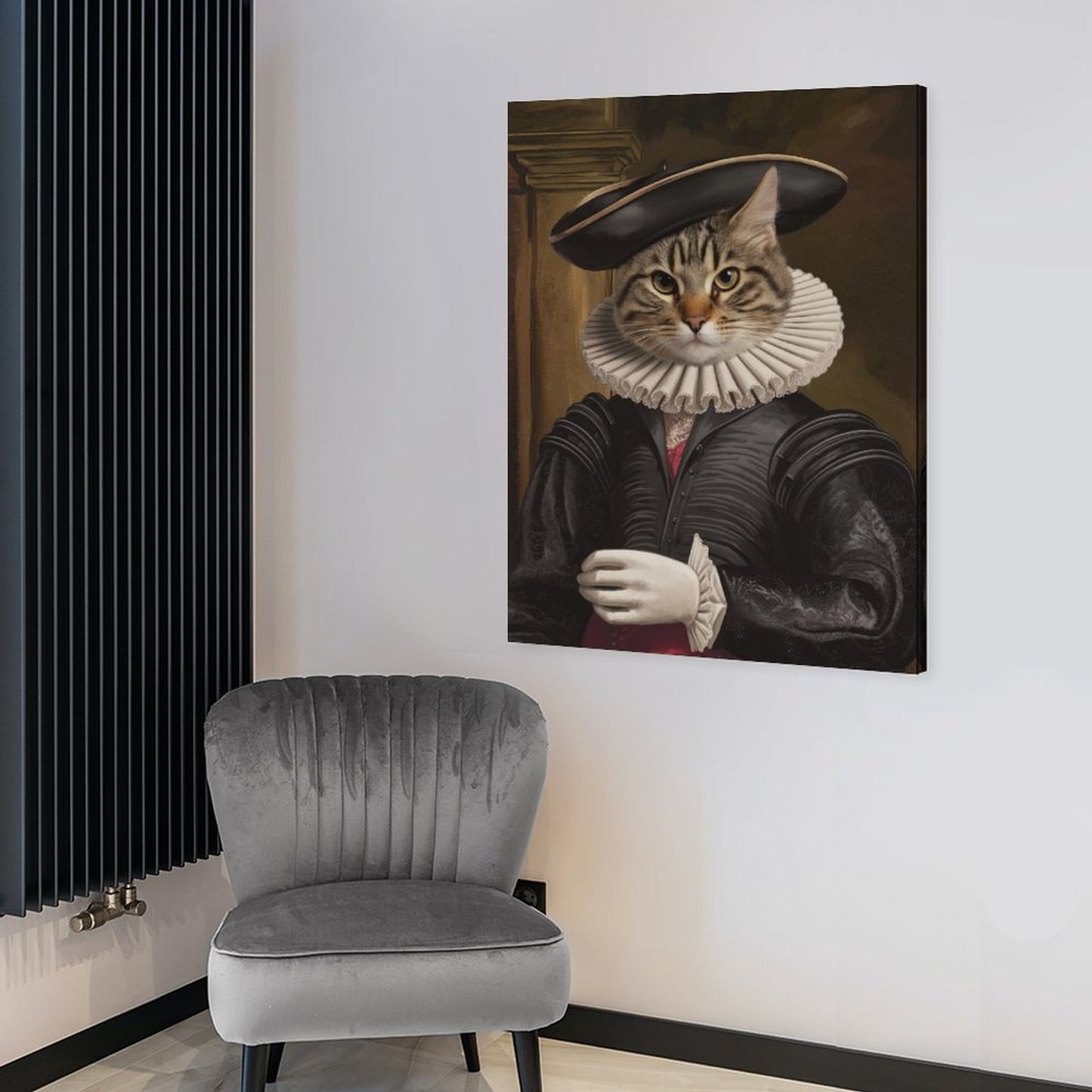 The Banker - Custom Pet Portrait With Your Photo