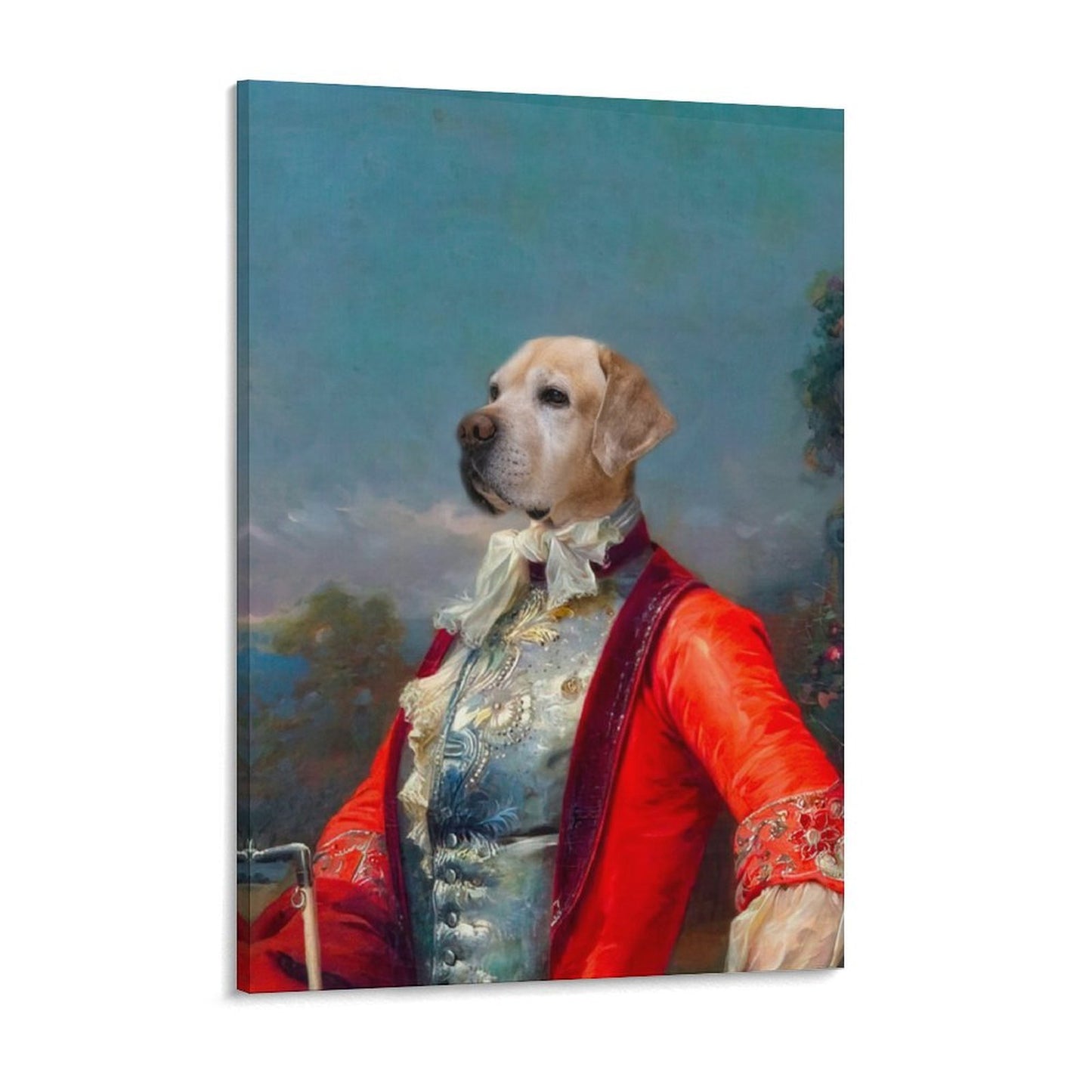 The Baron - Custom Pet Portrait With Your Photo