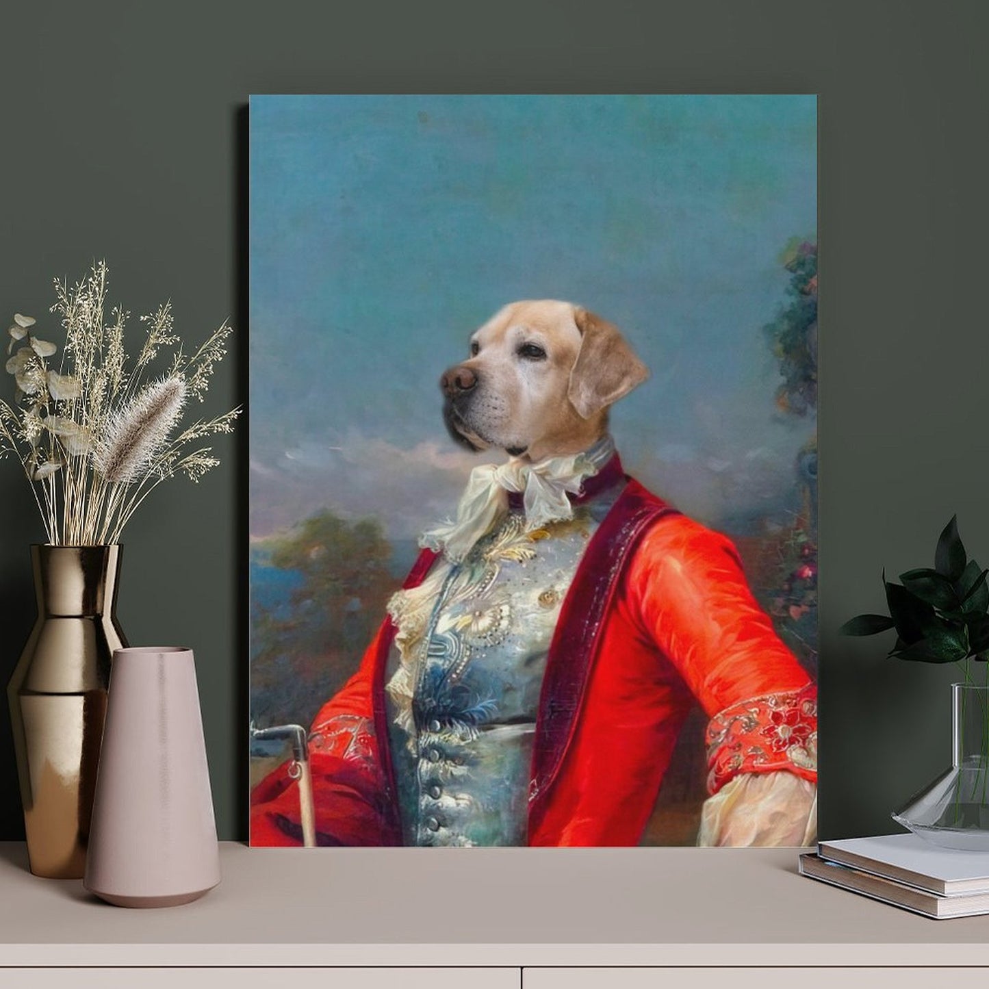 The Baron - Custom Pet Portrait With Your Photo