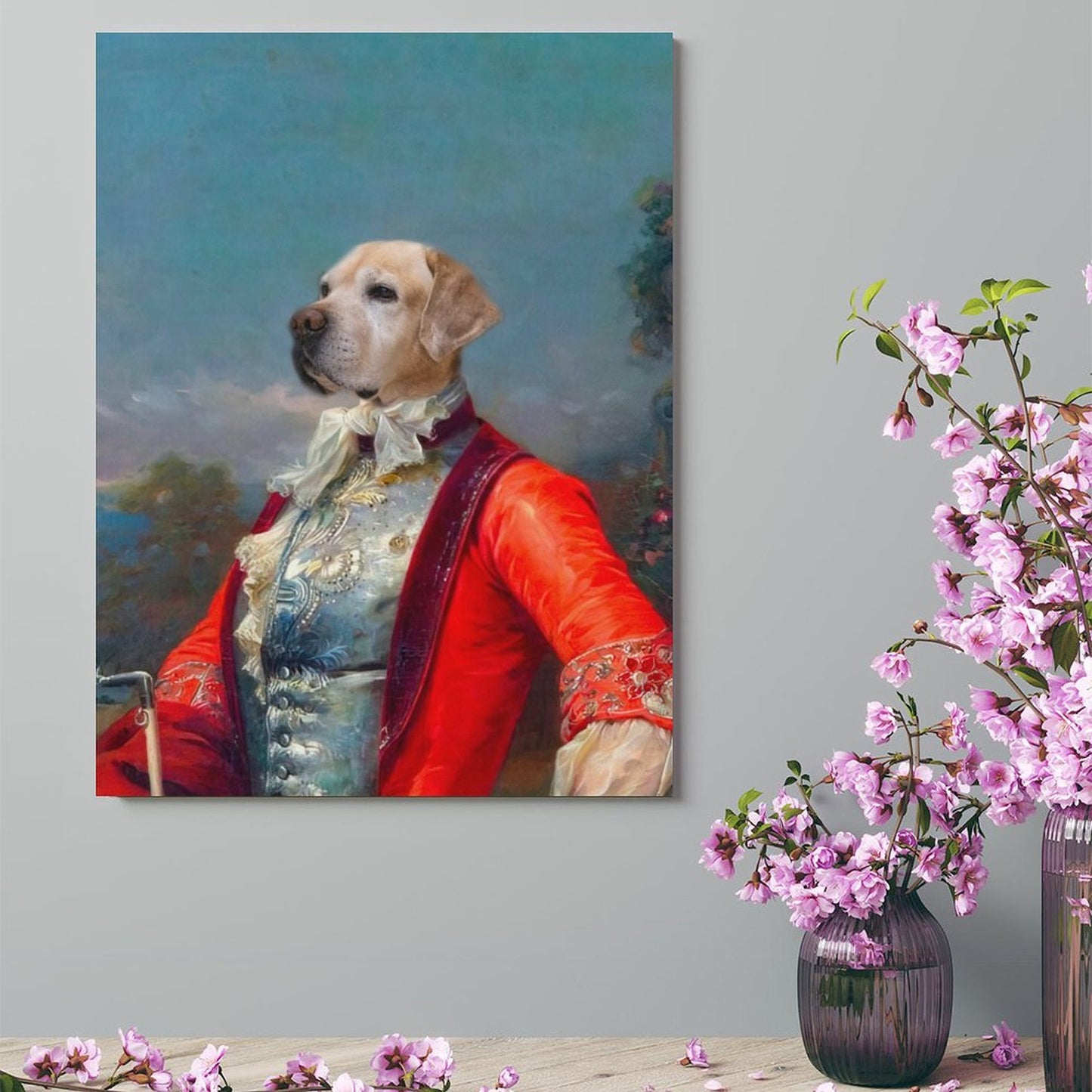 The Baron - Custom Pet Portrait With Your Photo